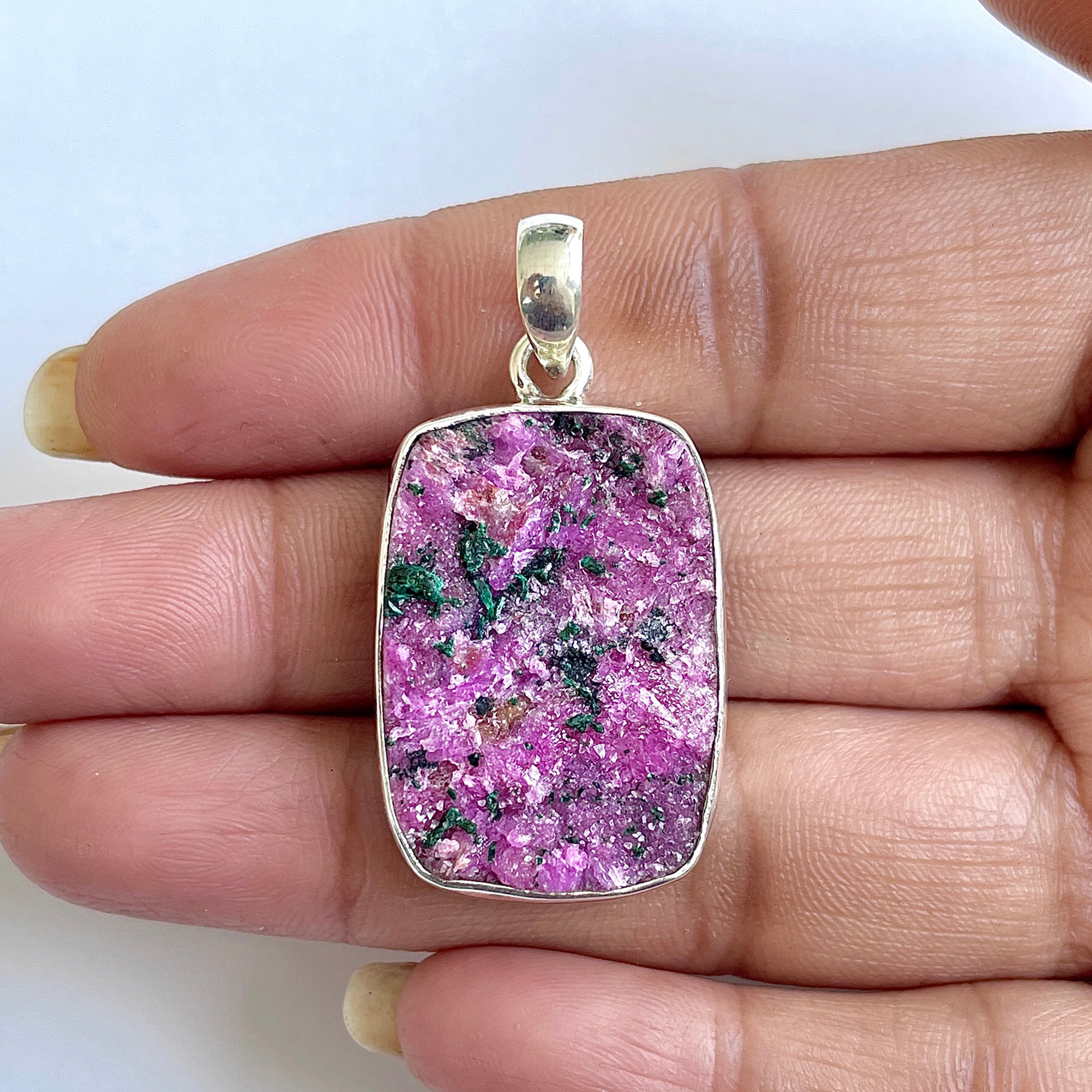 Cobalt Calcite Pendant-(CBC-1-17)