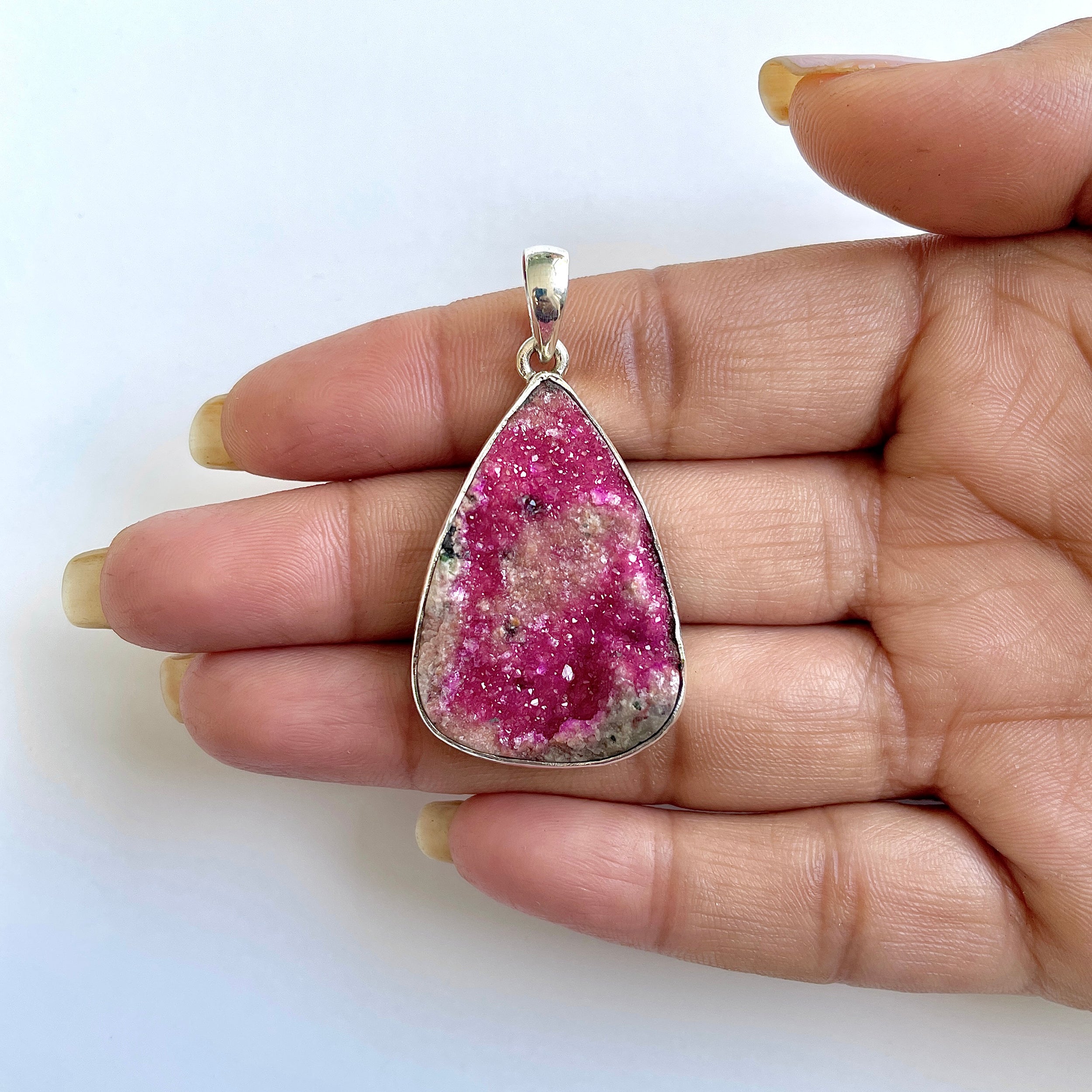 Cobalt Calcite Pendant-(CBC-1-18)