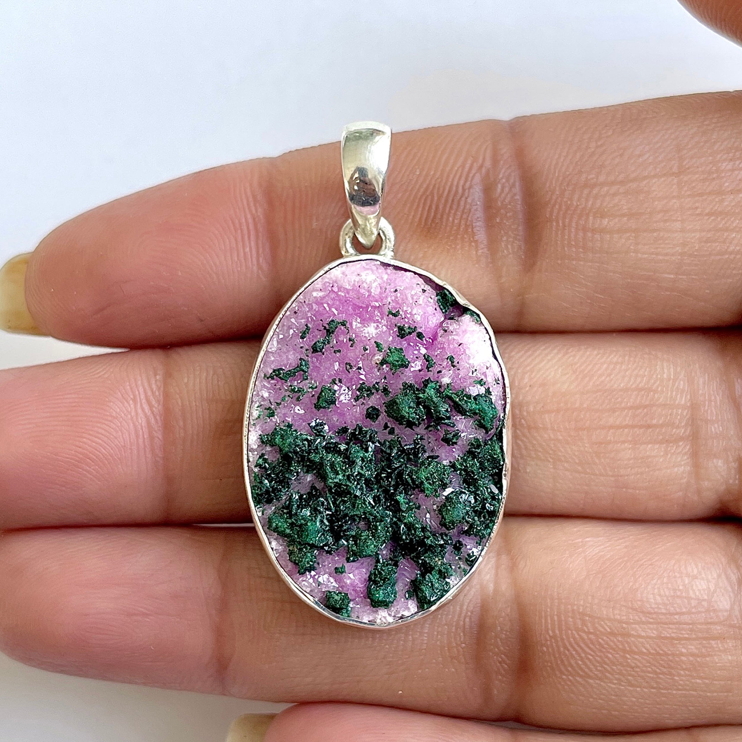 Cobalt Calcite Pendant-(CBC-1-2)