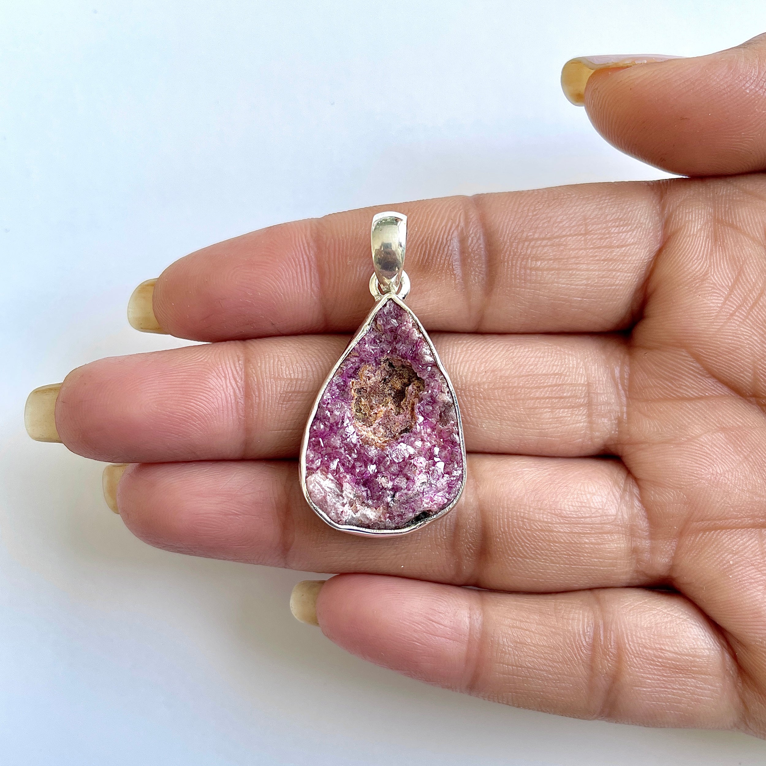 Cobalt Calcite Pendant-(CBC-1-27)