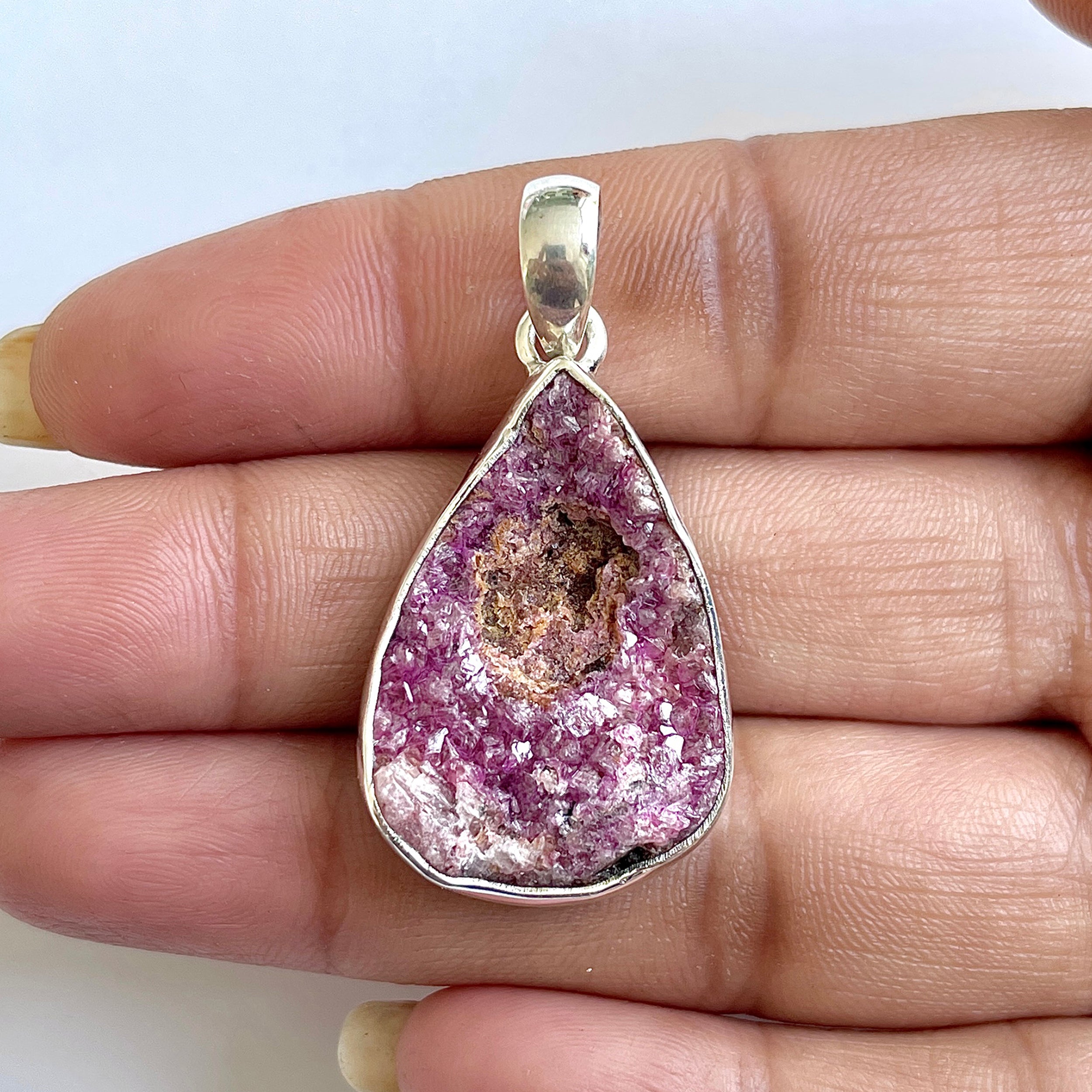 Cobalt Calcite Pendant-(CBC-1-27)