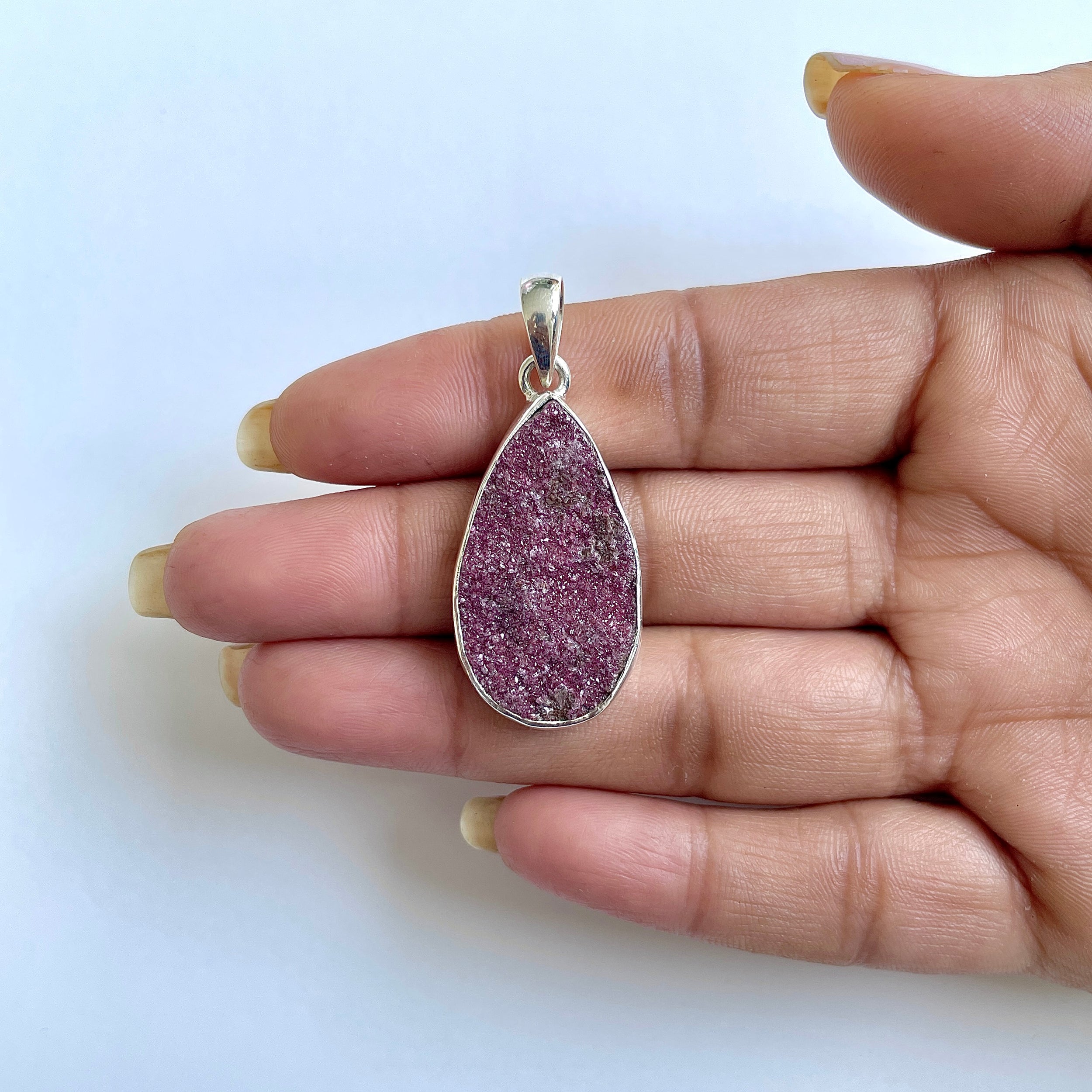 Cobalt Calcite Pendant-(CBC-1-28)