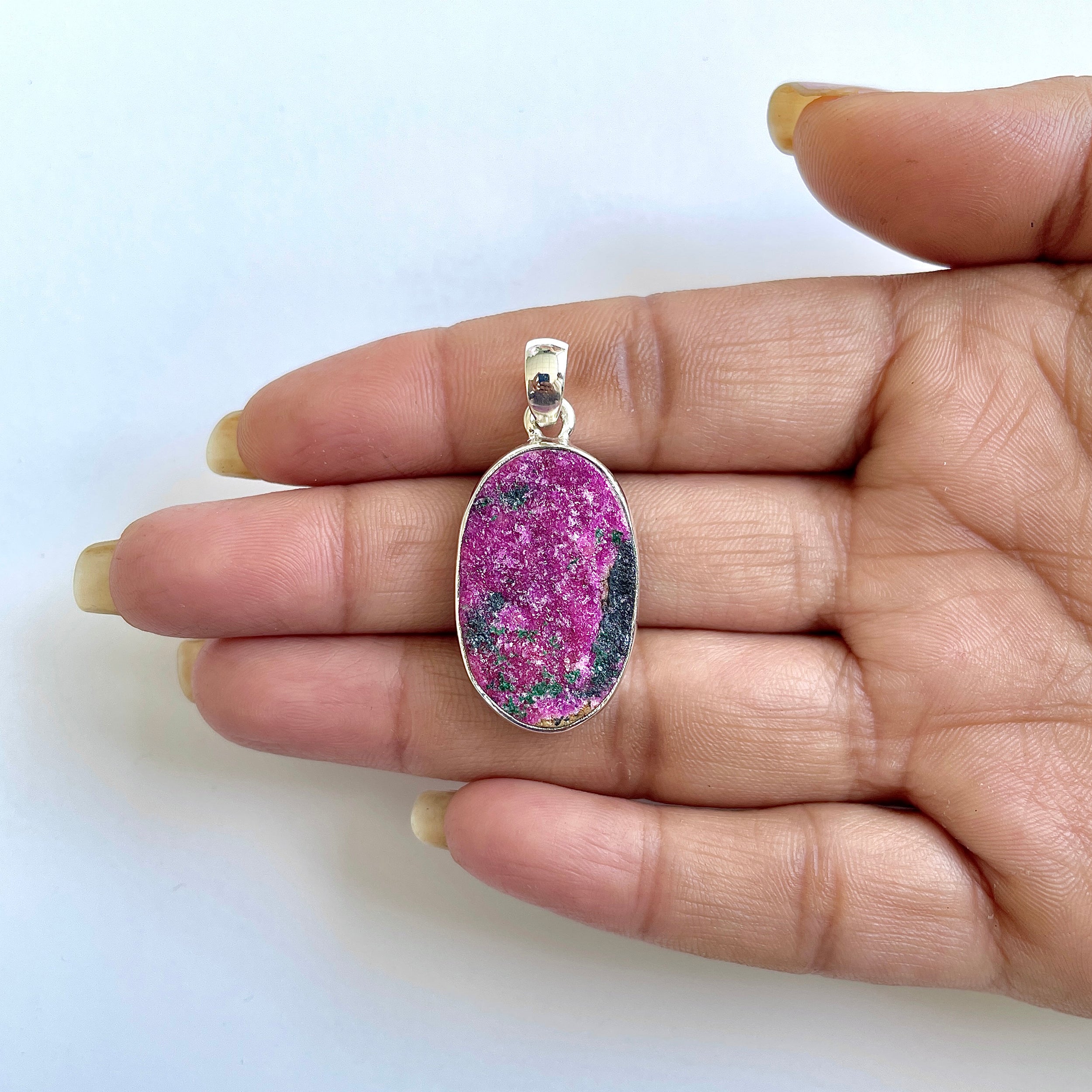 Cobalt Calcite Pendant-(CBC-1-3)