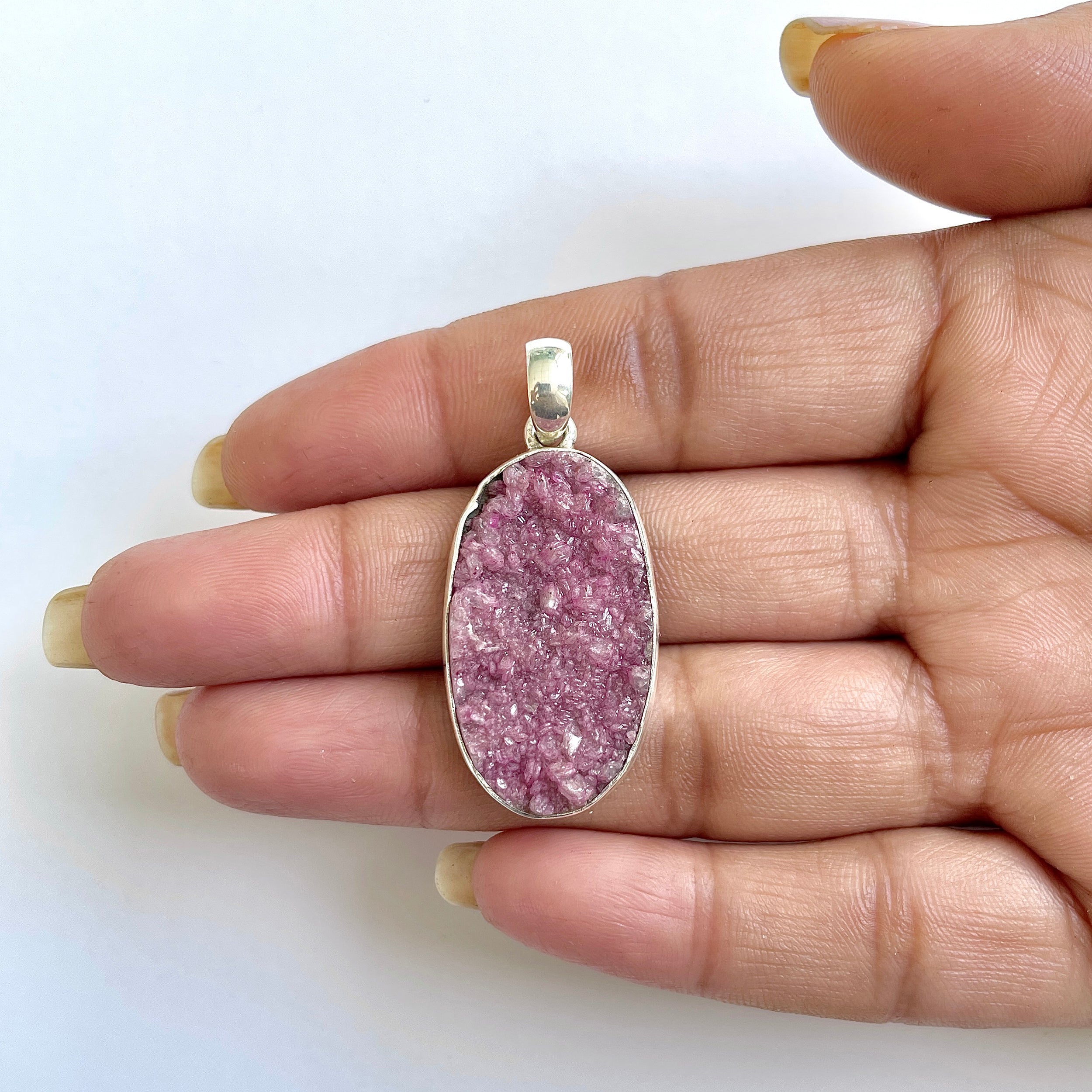 Cobalt Calcite Pendant-(CBC-1-33)