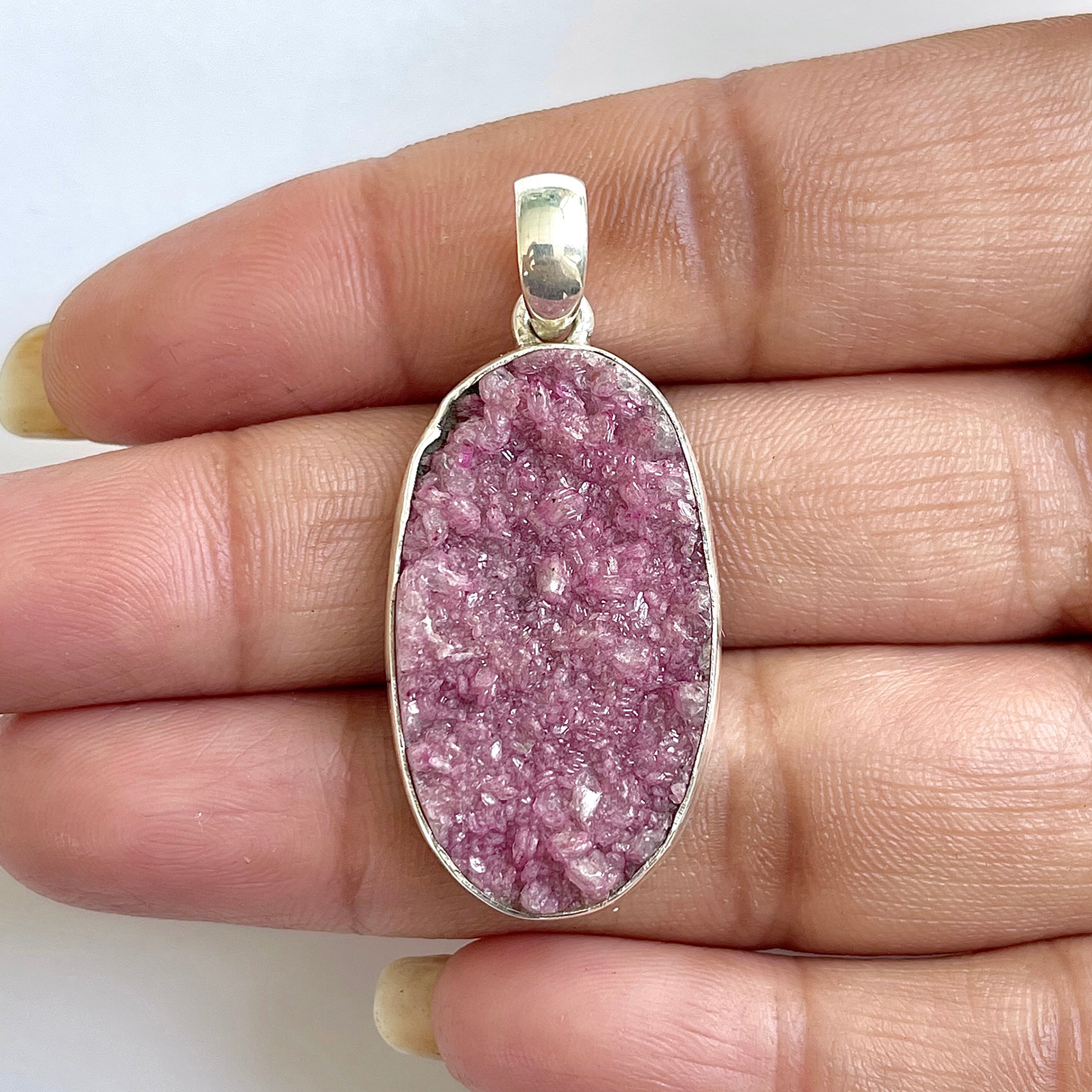 Cobalt Calcite Pendant-(CBC-1-33)