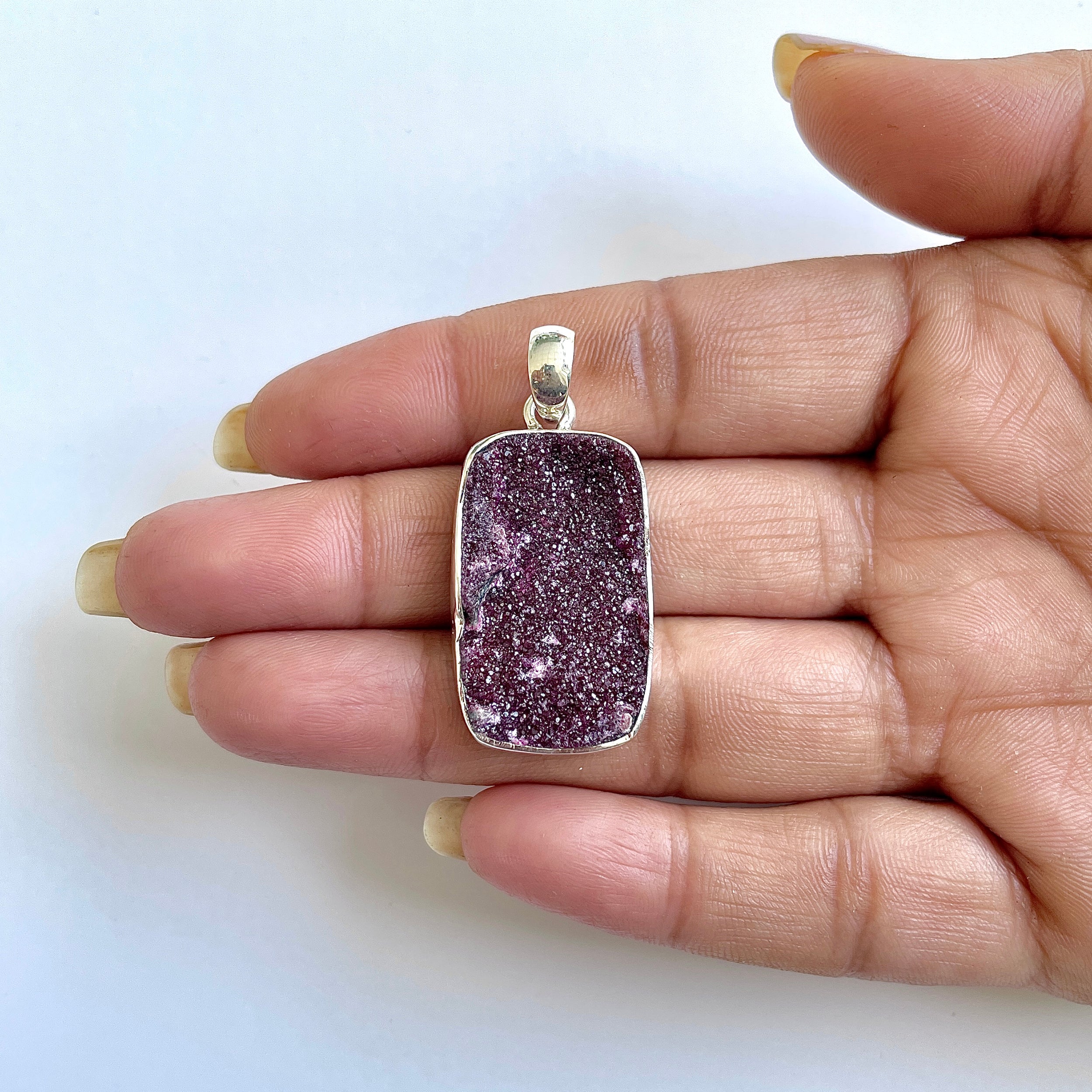 Cobalt Calcite Pendant-(CBC-1-34)