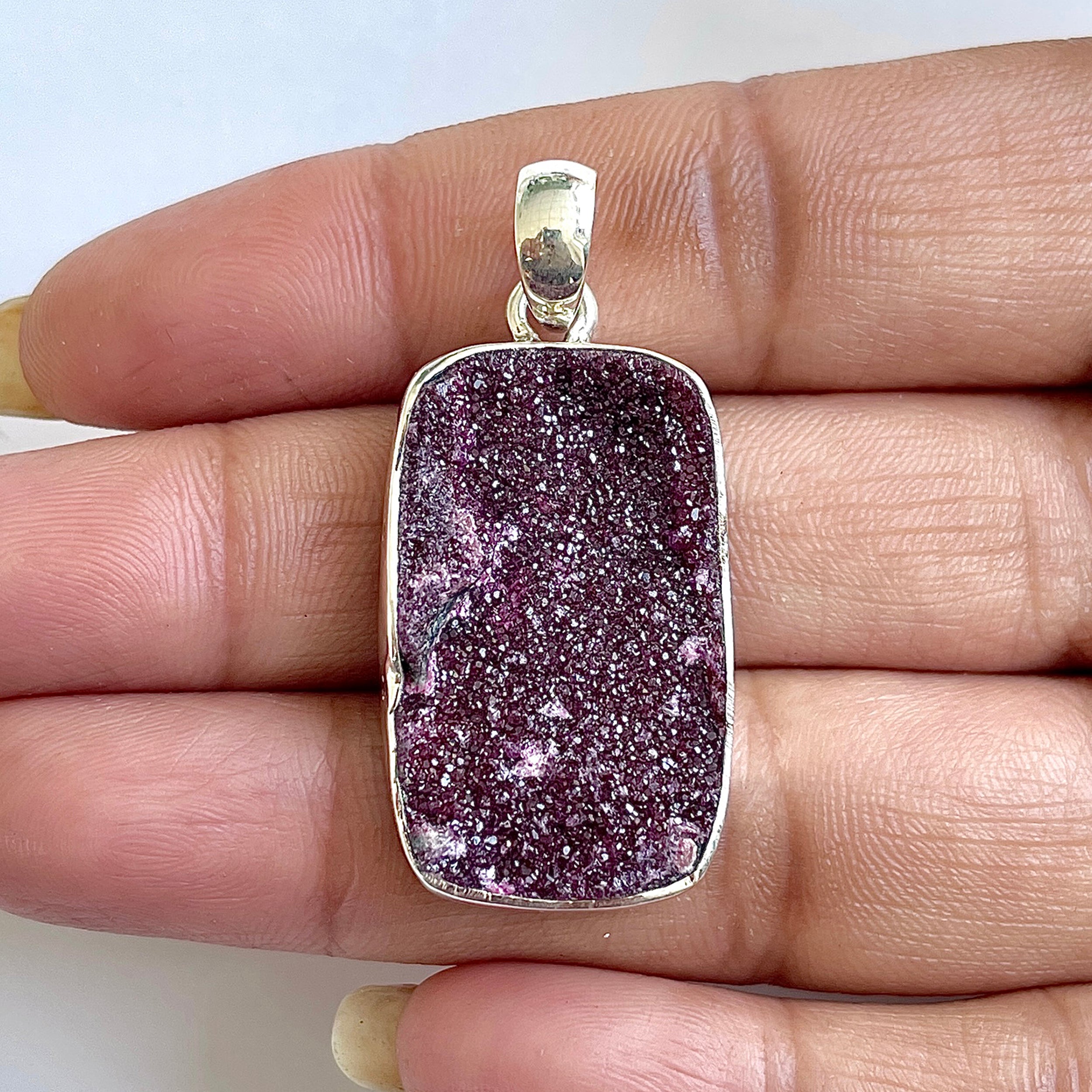 Cobalt Calcite Pendant-(CBC-1-34)