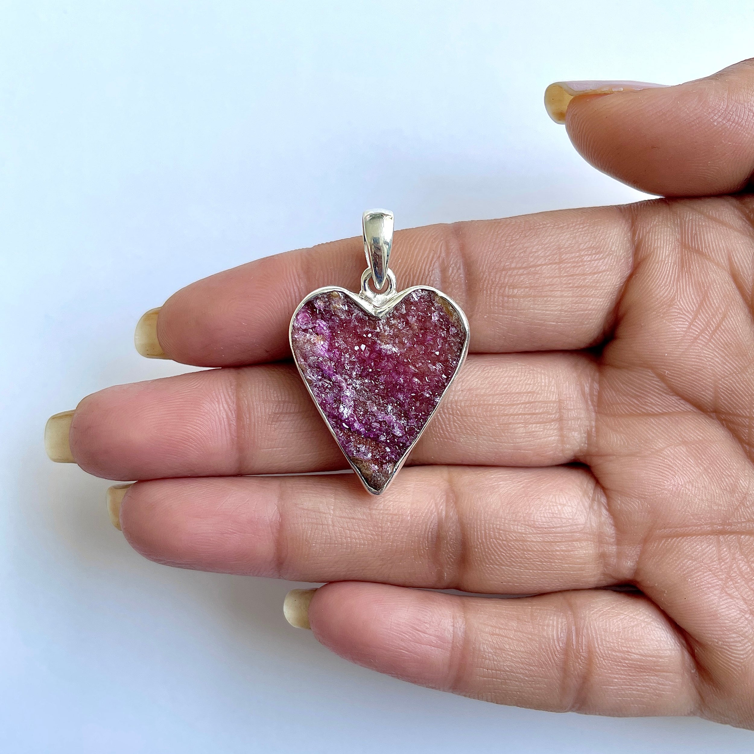 Cobalt Calcite Pendant-(CBC-1-36)