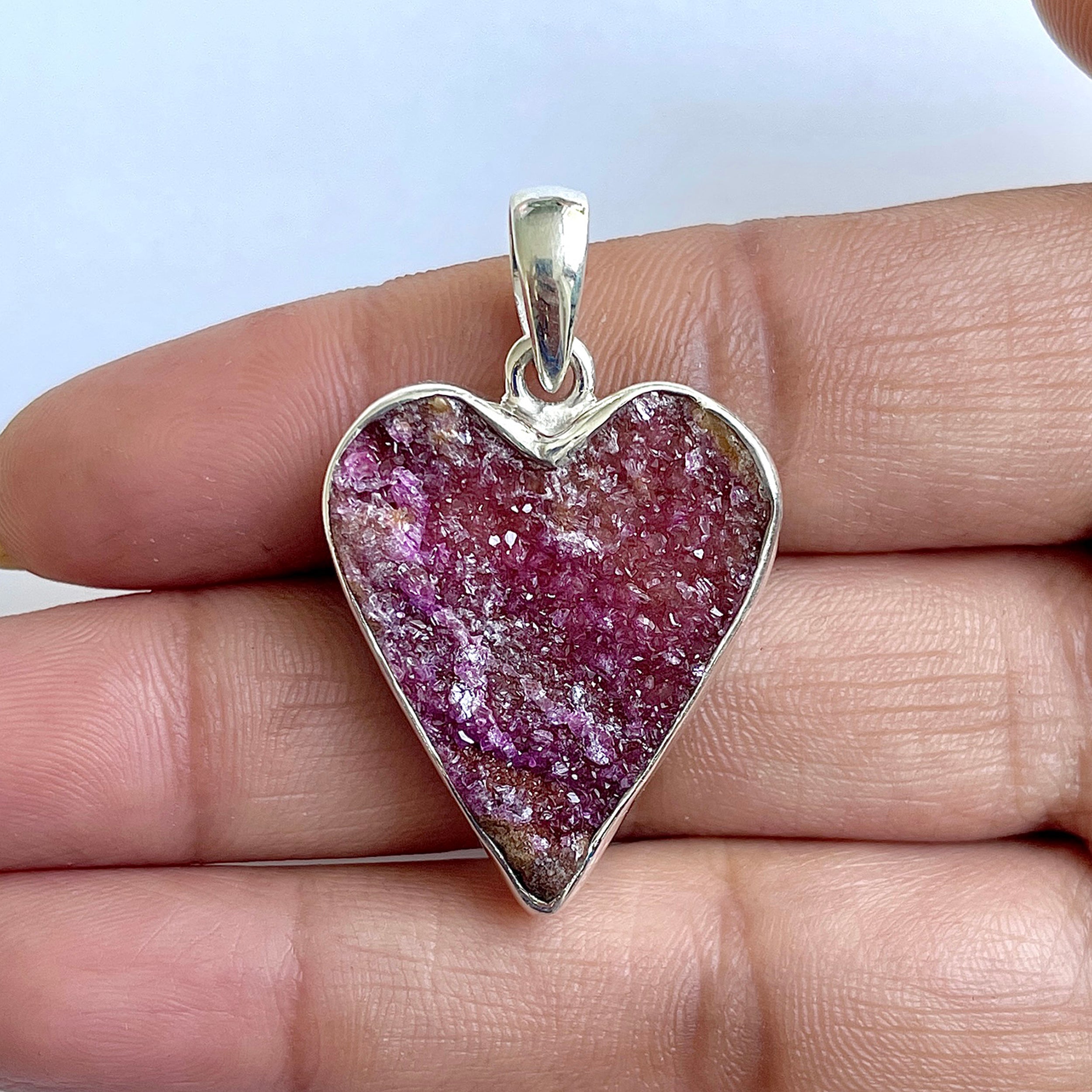 Cobalt Calcite Pendant-(CBC-1-36)