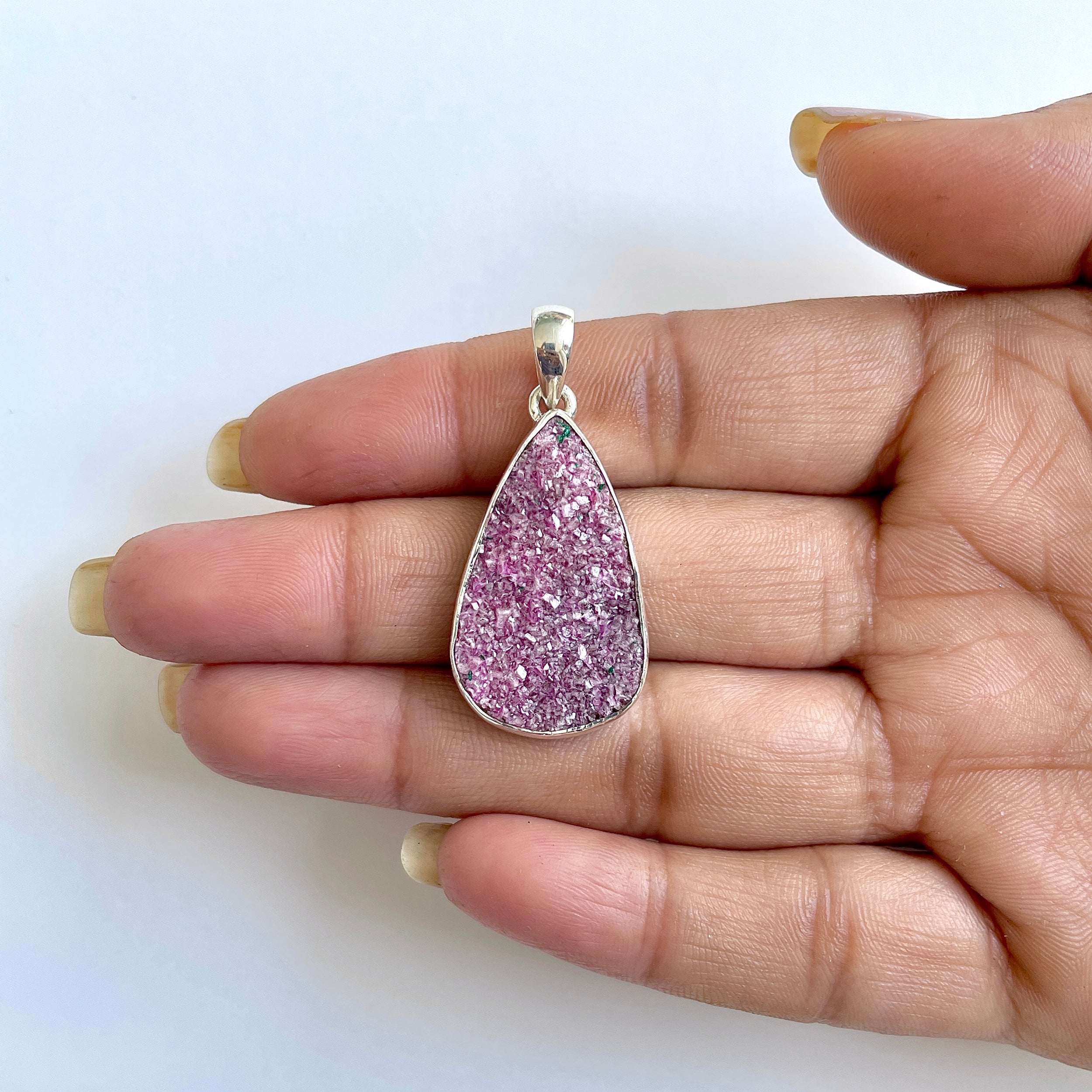 Cobalt Calcite Pendant-(CBC-1-4)