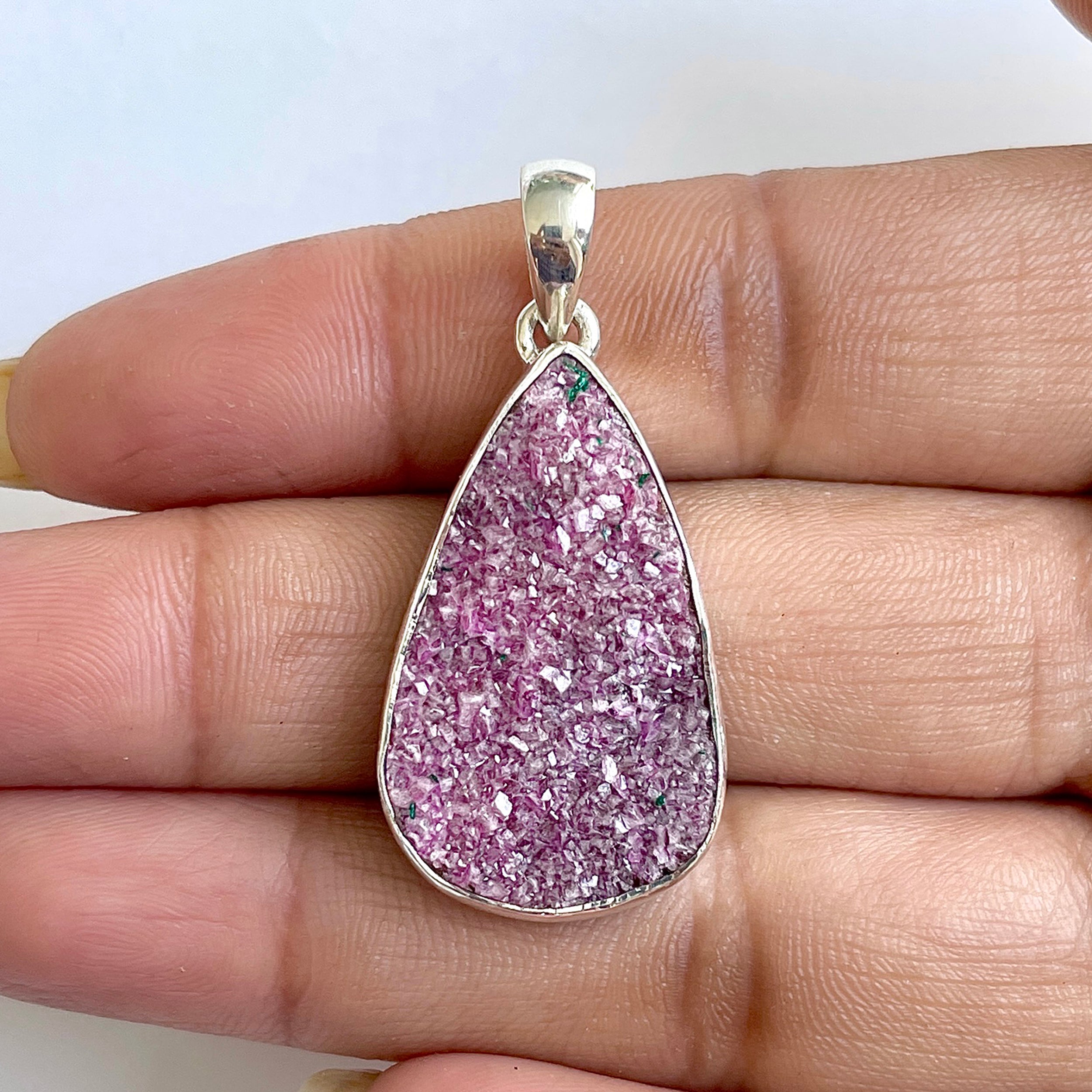 Cobalt Calcite Pendant-(CBC-1-4)