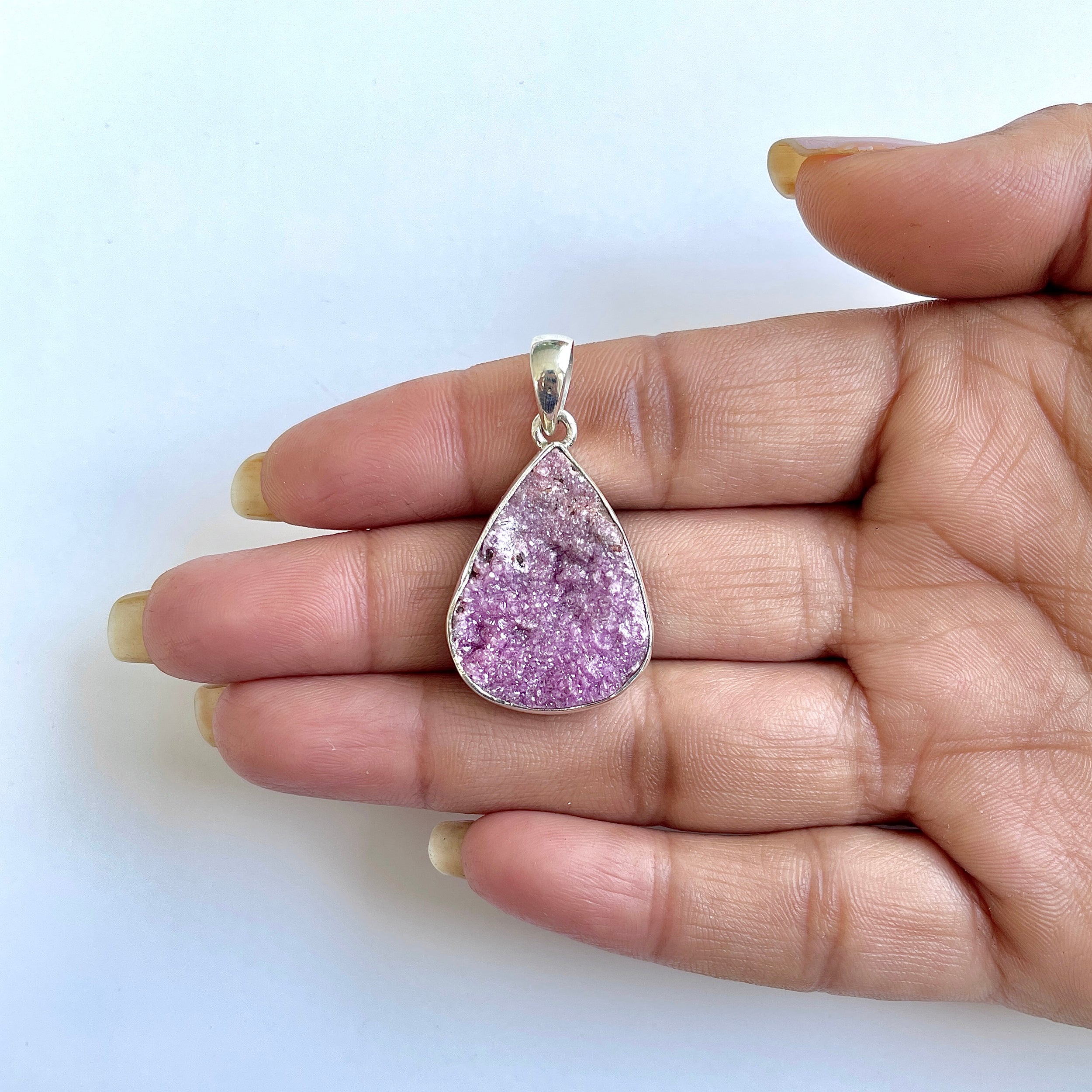 Cobalt Calcite Pendant-(CBC-1-40)