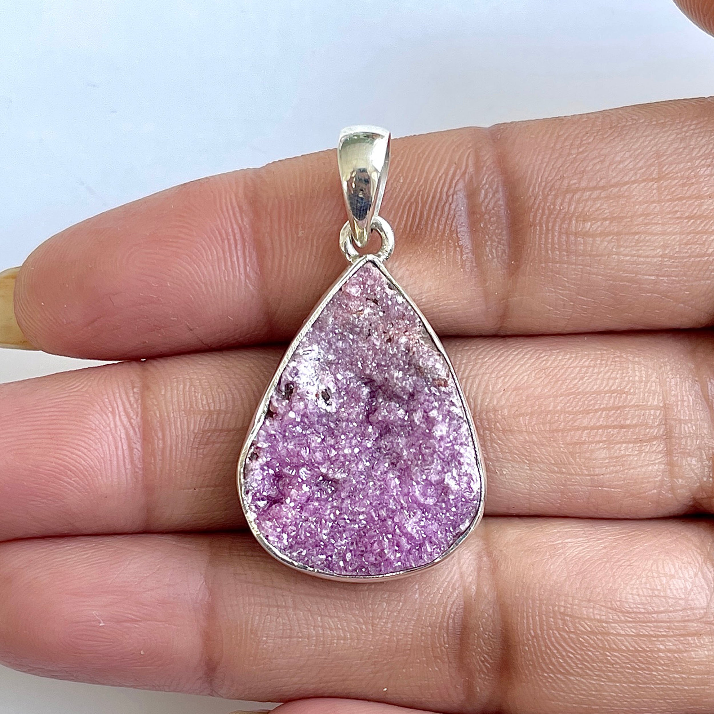 Cobalt Calcite Pendant-(CBC-1-40)