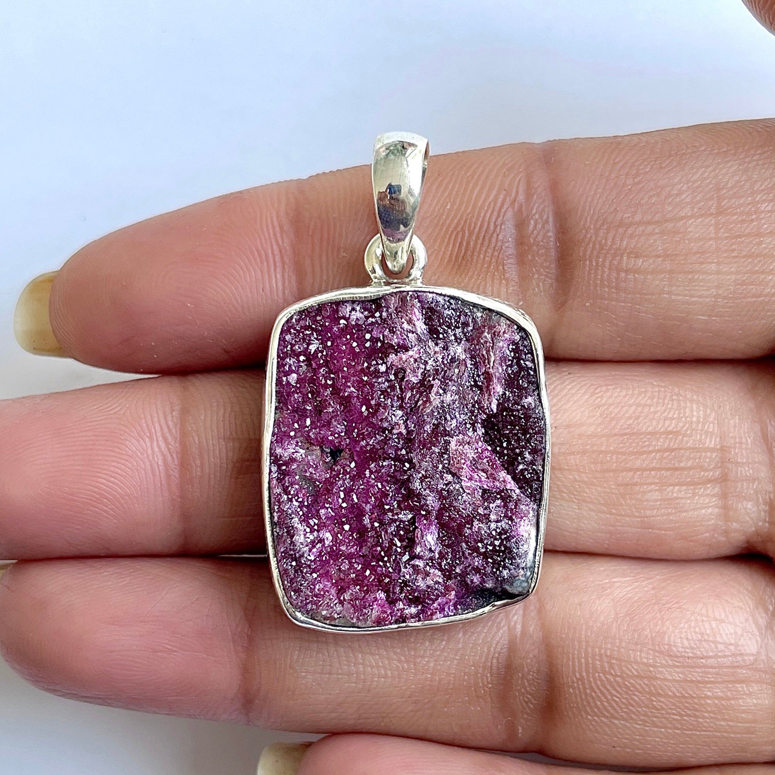 Cobalt Calcite Pendant-(CBC-1-46)