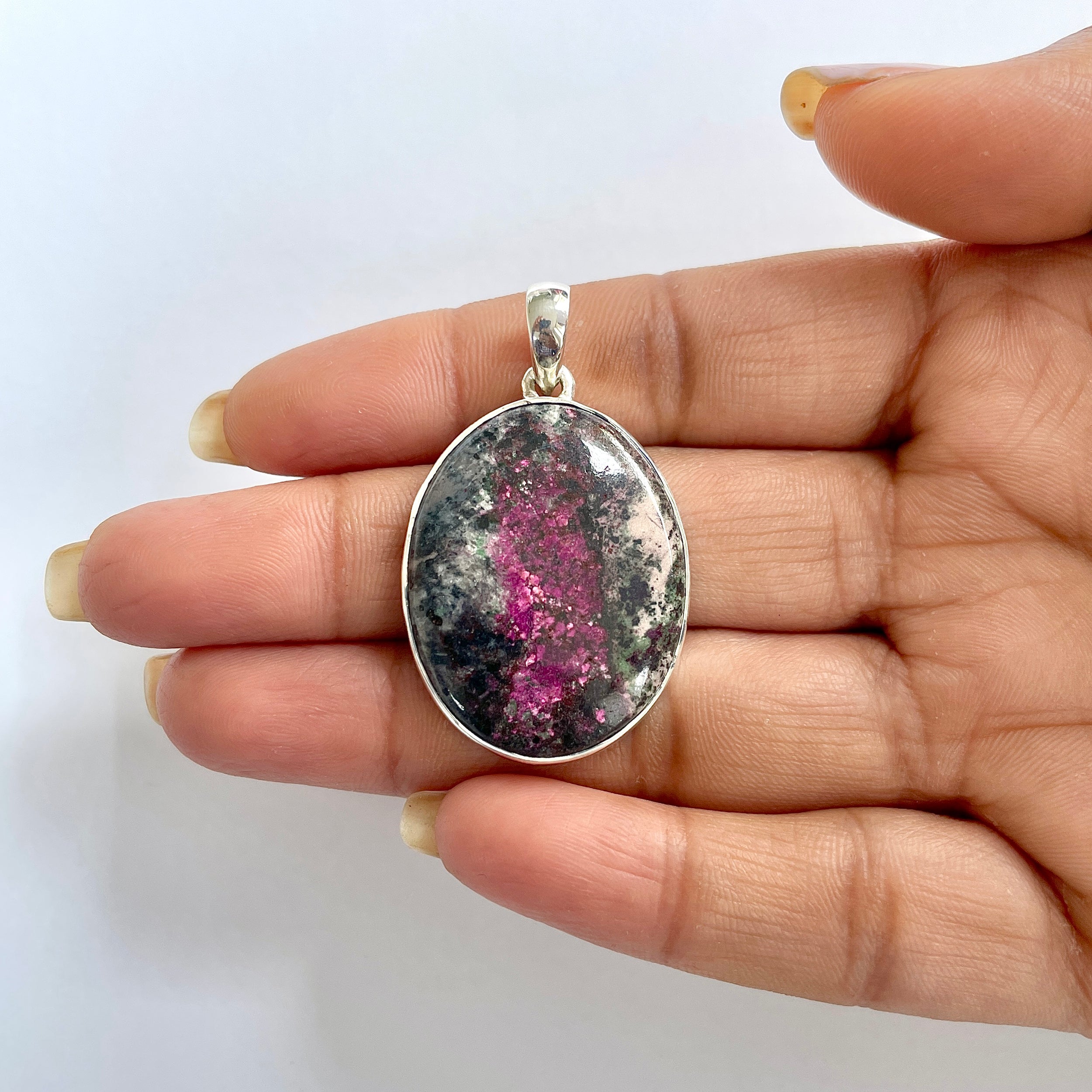 Cobalt Calcite Pendant-(CBC-1-48)