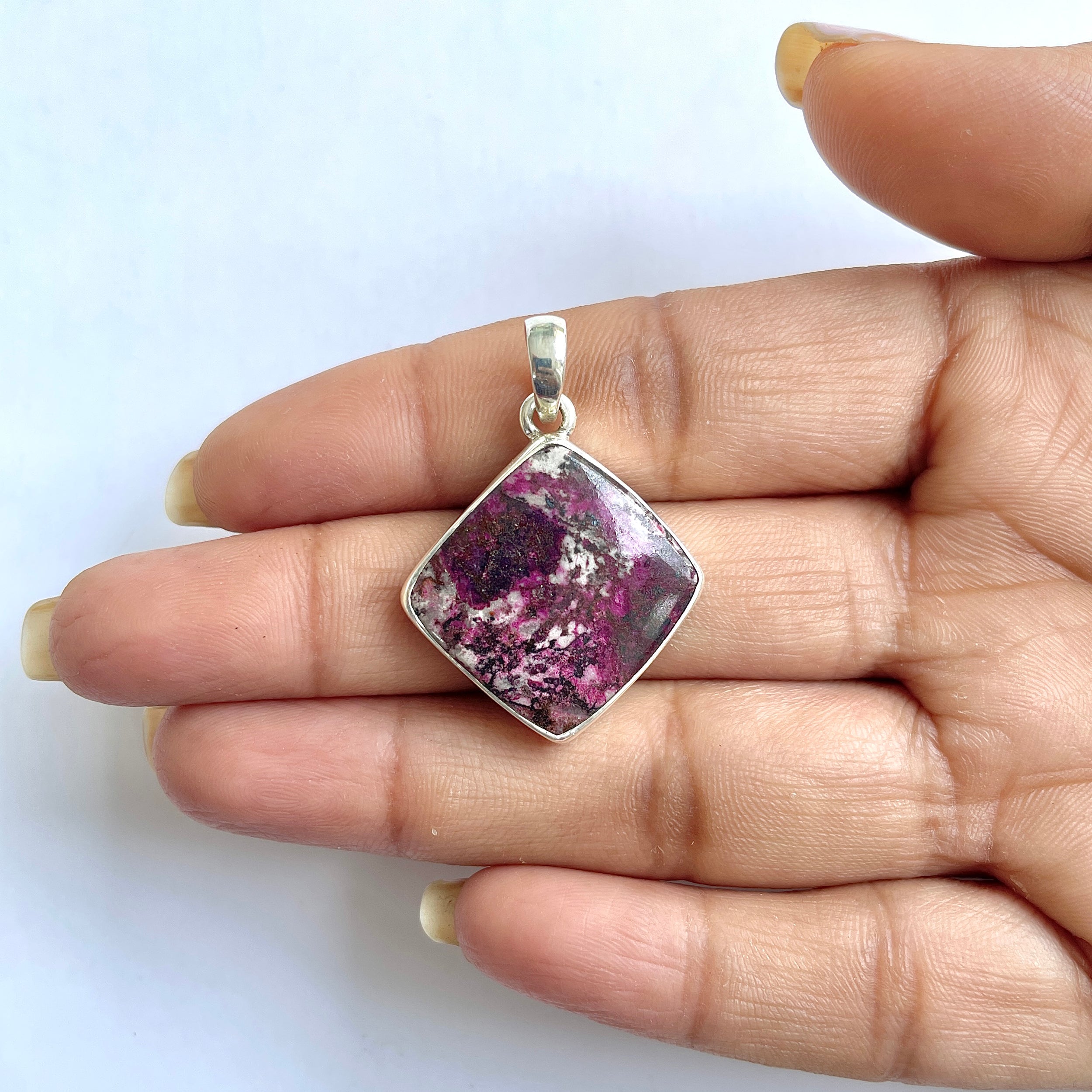 Cobalt Calcite Pendant-(CBC-1-49)