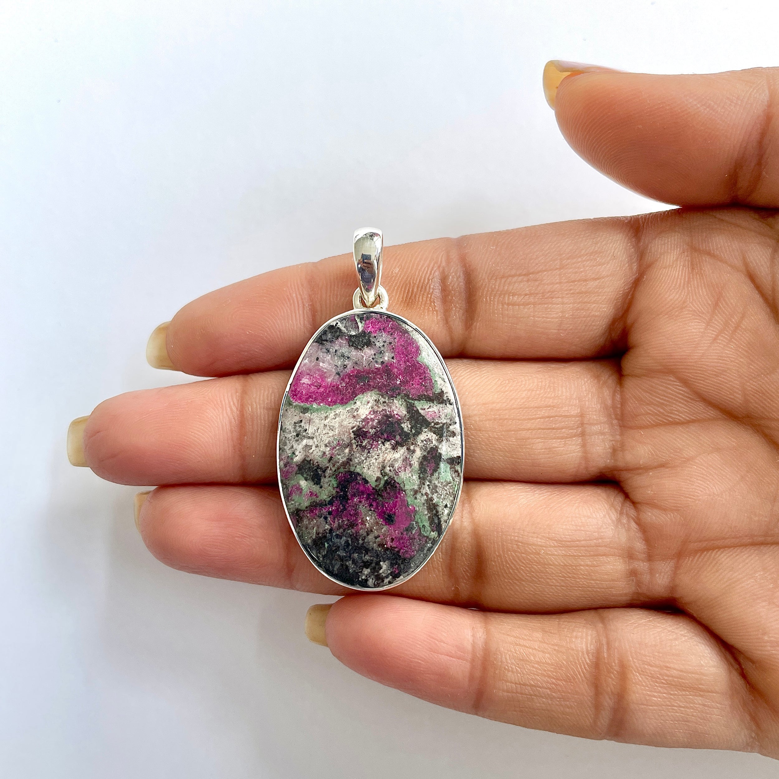 Cobalt Calcite Pendant-(CBC-1-53)
