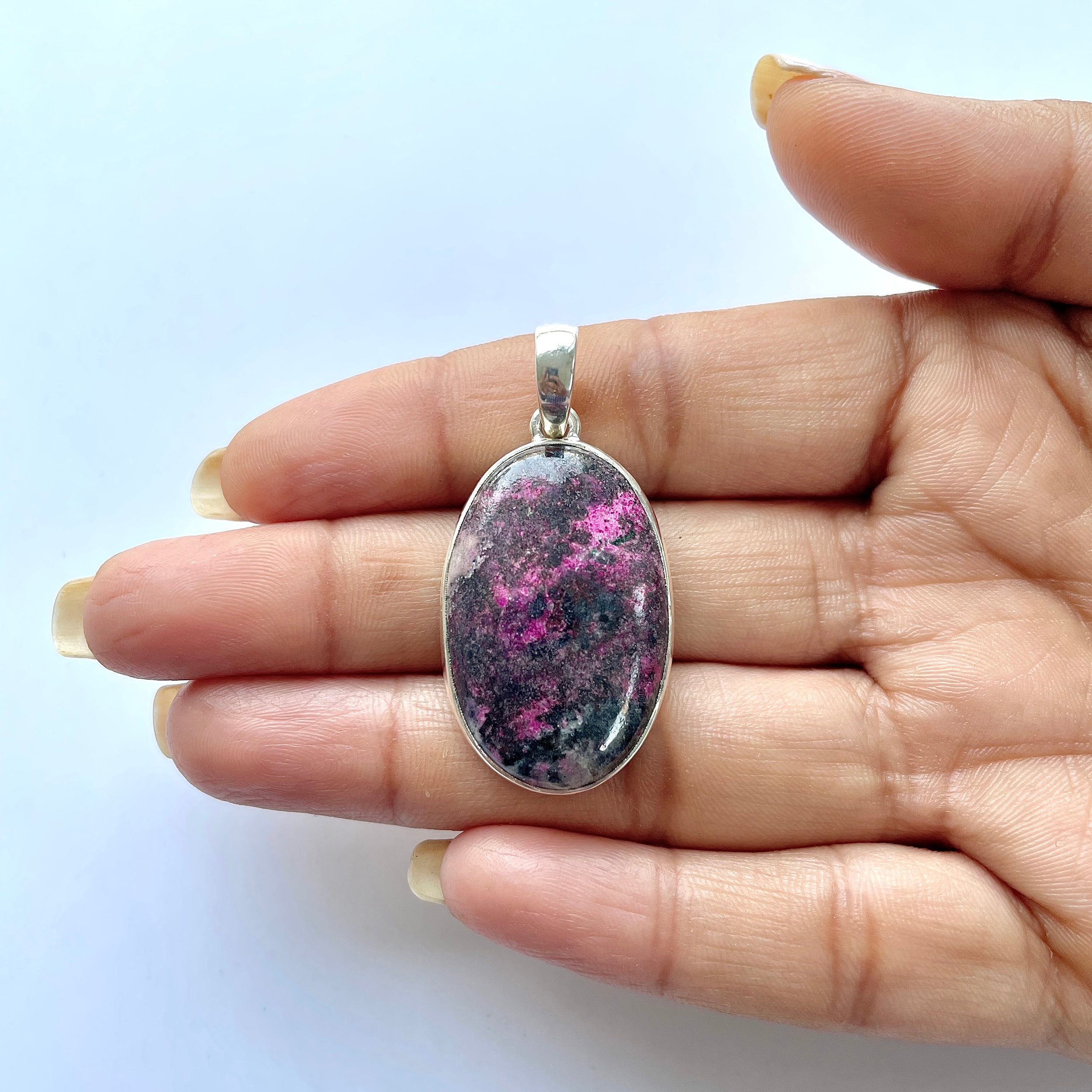 Cobalt Calcite Pendant-(CBC-1-54)
