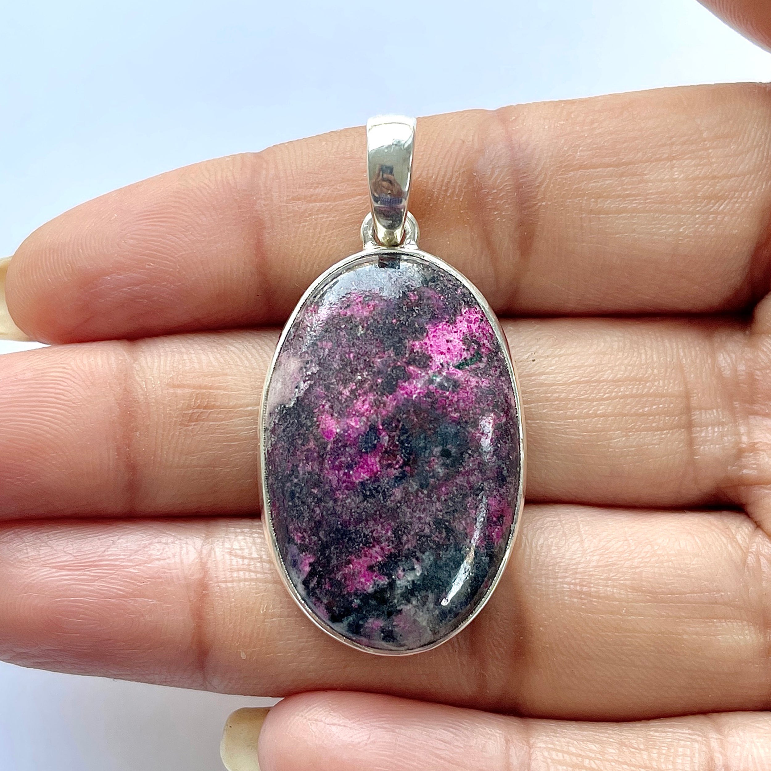 Cobalt Calcite Pendant-(CBC-1-54)