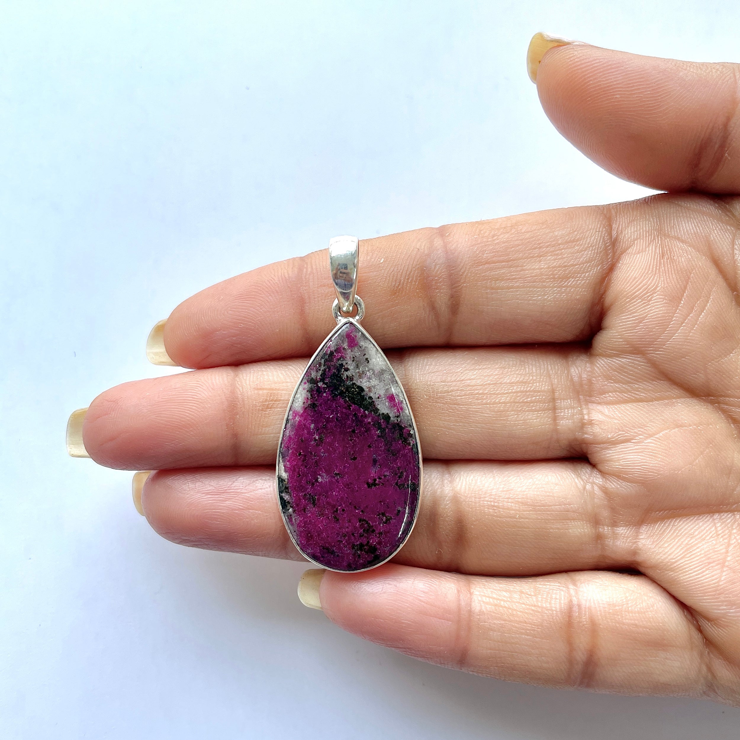 Cobalt Calcite Pendant-(CBC-1-62)