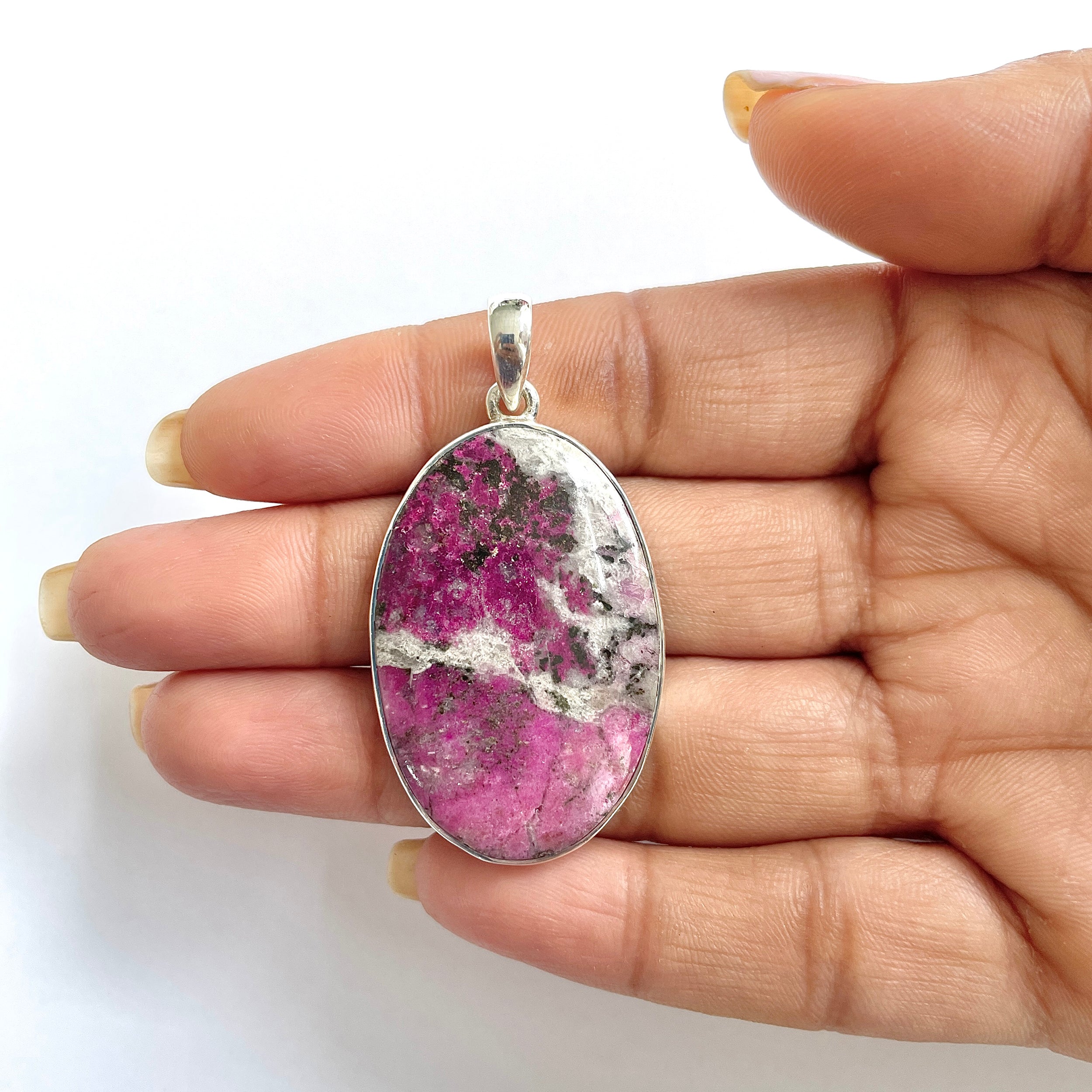 Cobalt Calcite Pendant-(CBC-1-63)