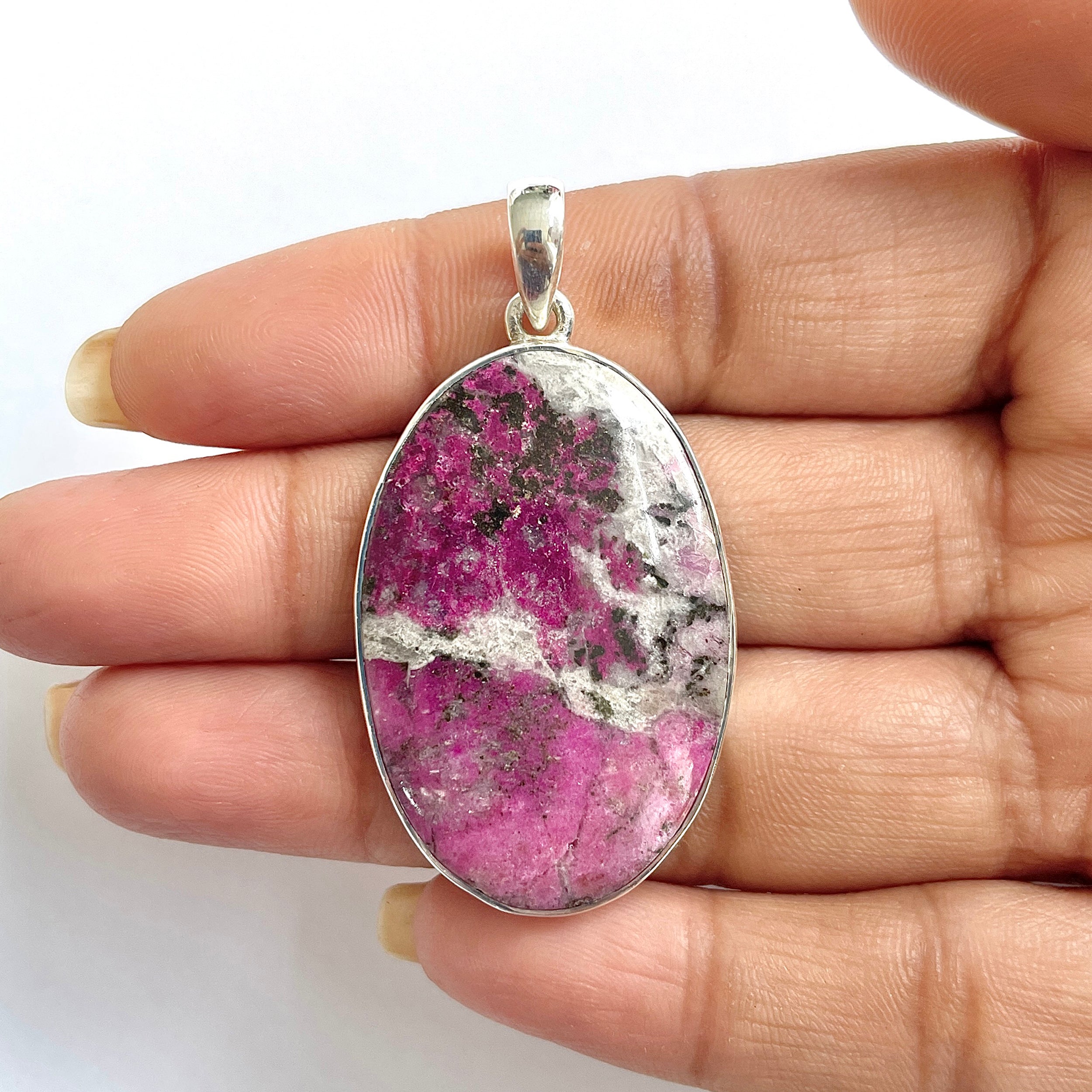 Cobalt Calcite Pendant-(CBC-1-63)