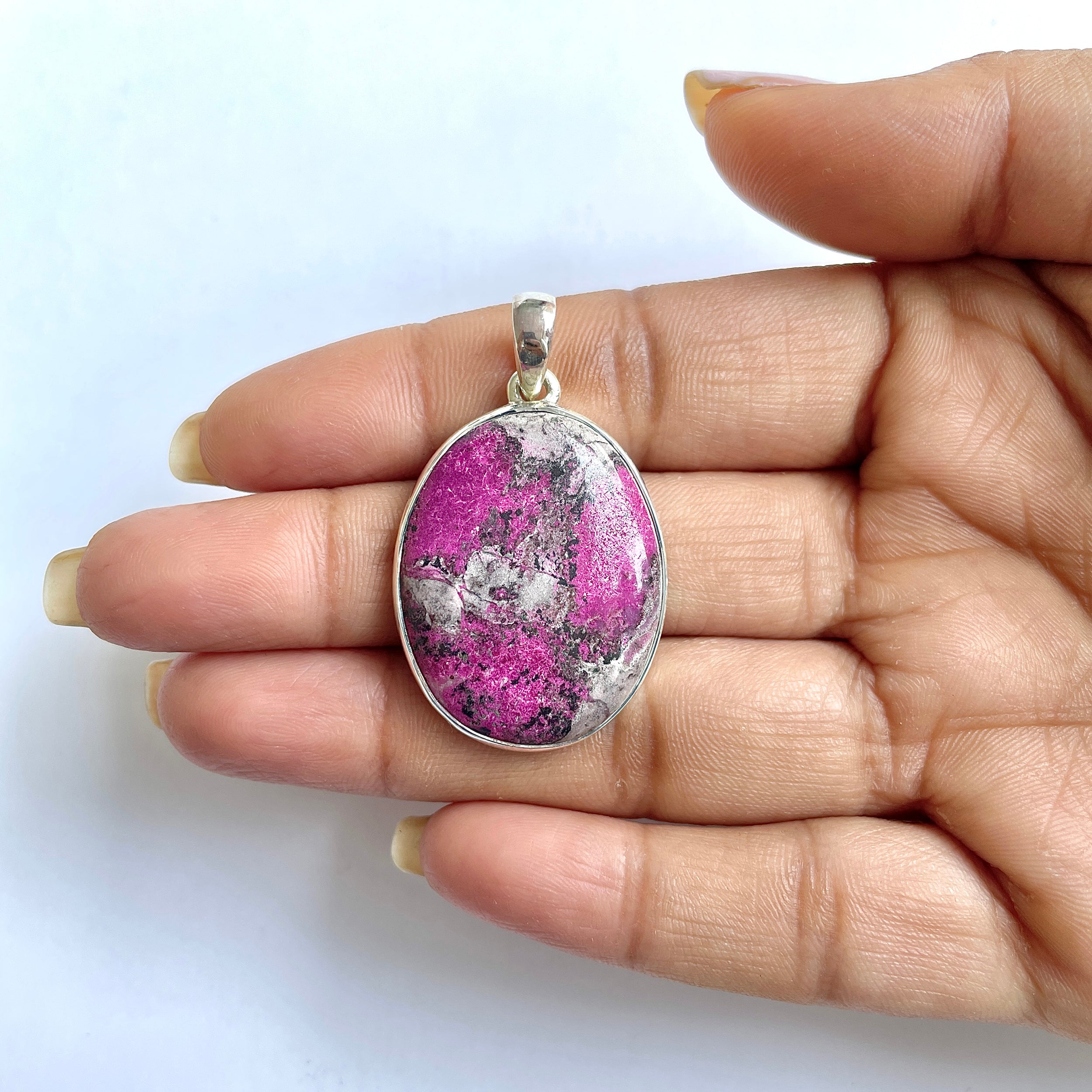 Cobalt Calcite Pendant-(CBC-1-65)