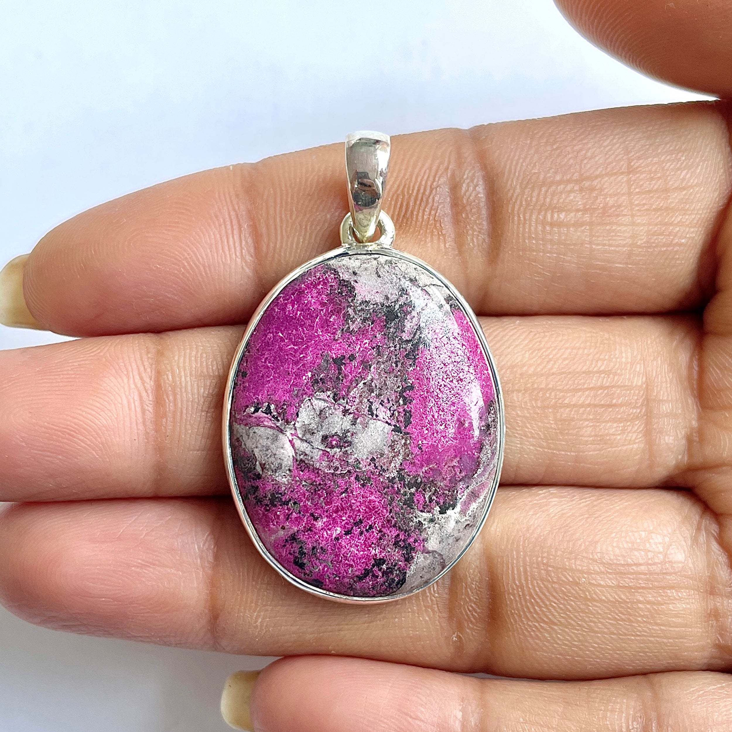 Cobalt Calcite Pendant-(CBC-1-65)
