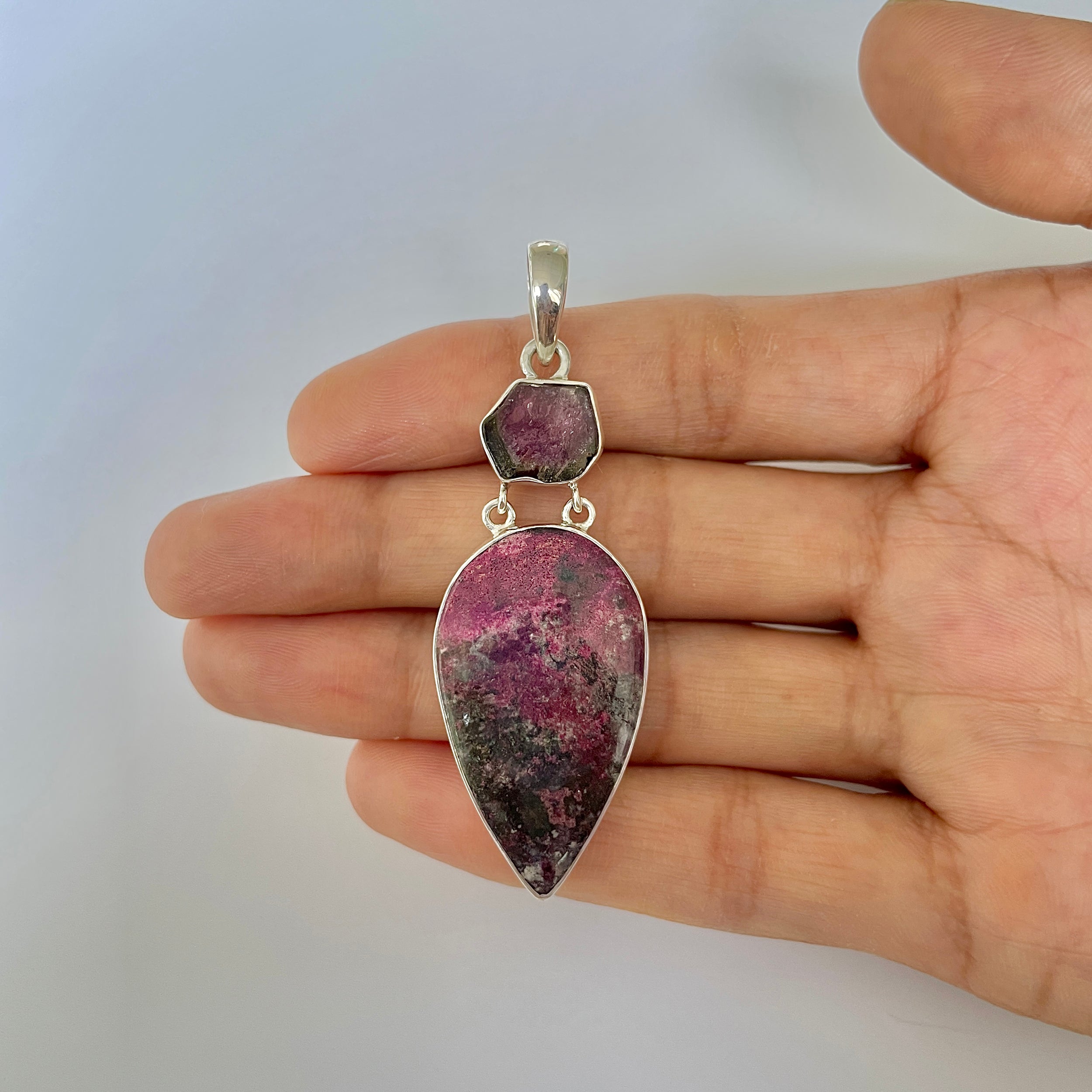 Cobalt Calcite Pendant-(CBC-1-72)