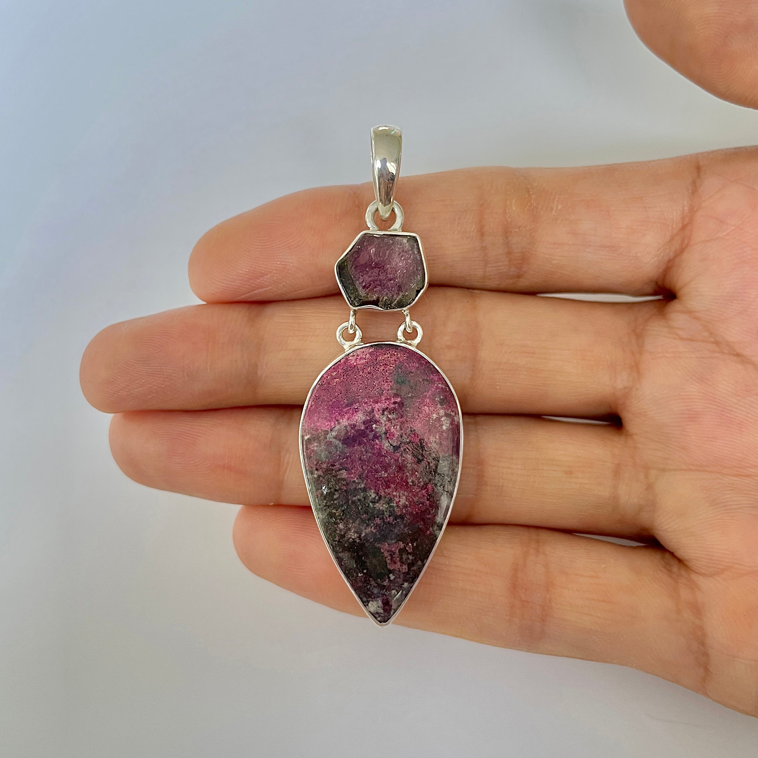 Cobalt Calcite Pendant-(CBC-1-72)