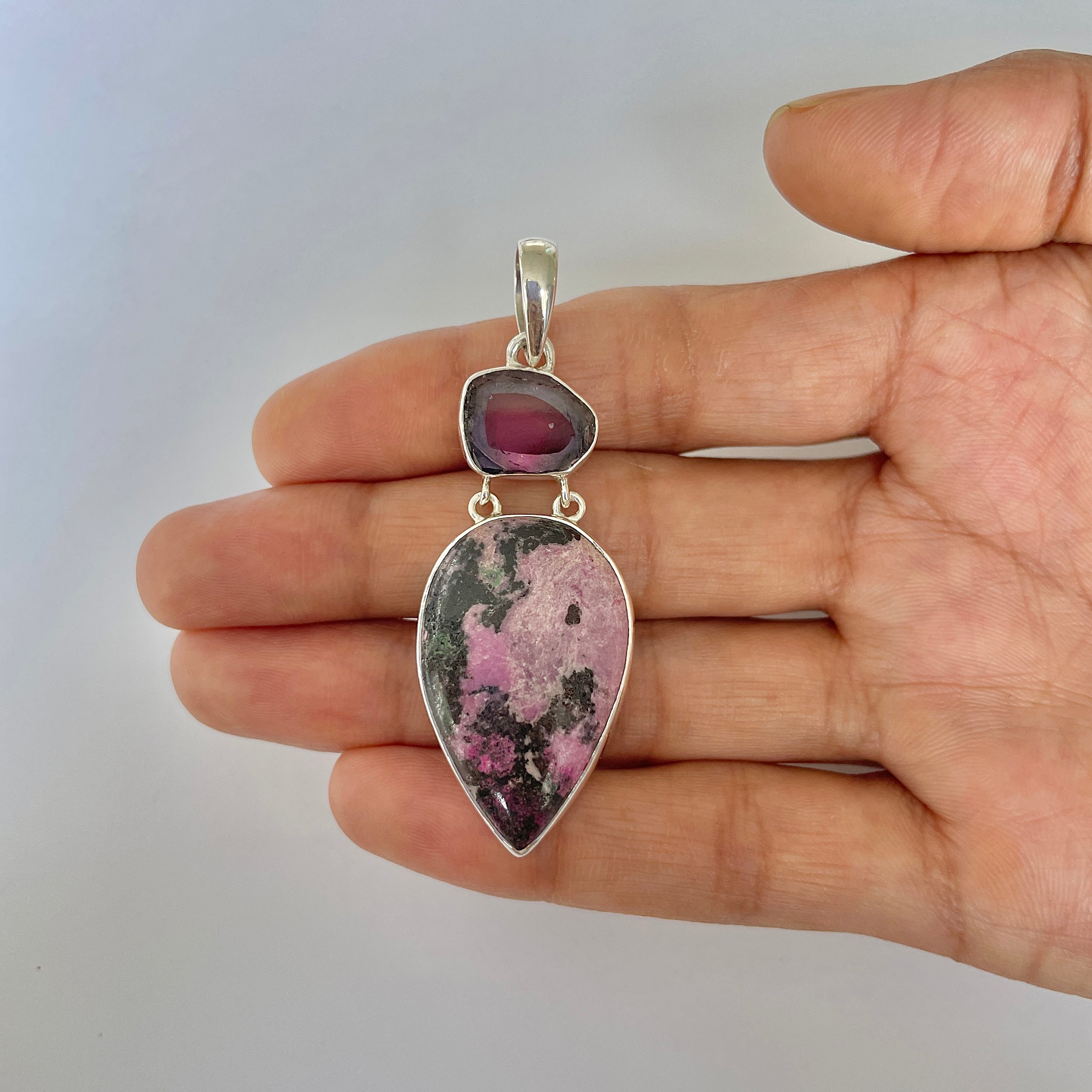 Cobalt Calcite Pendant-(CBC-1-73)