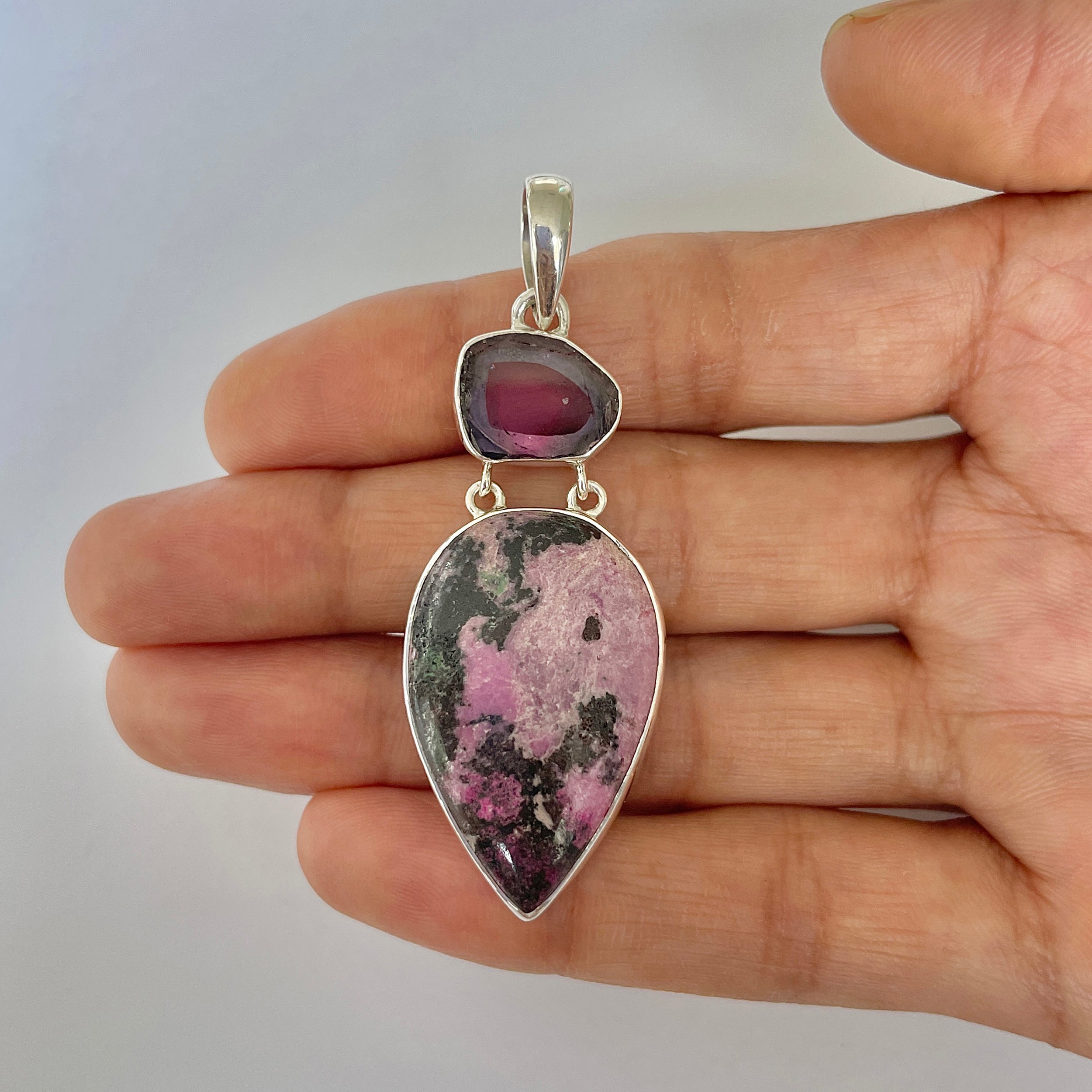Cobalt Calcite Pendant-(CBC-1-73)
