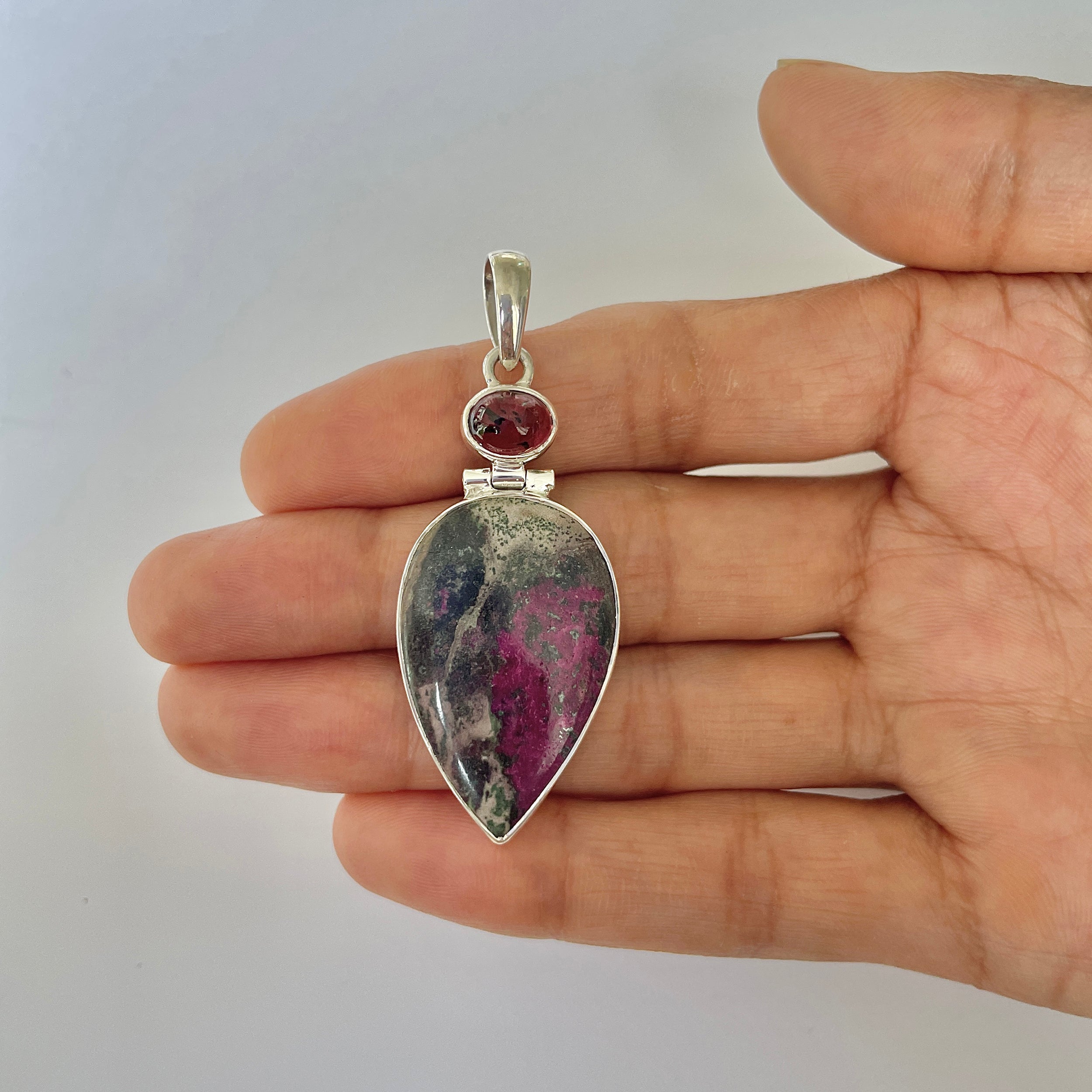 Cobalt Calcite Pendant-(CBC-1-74)
