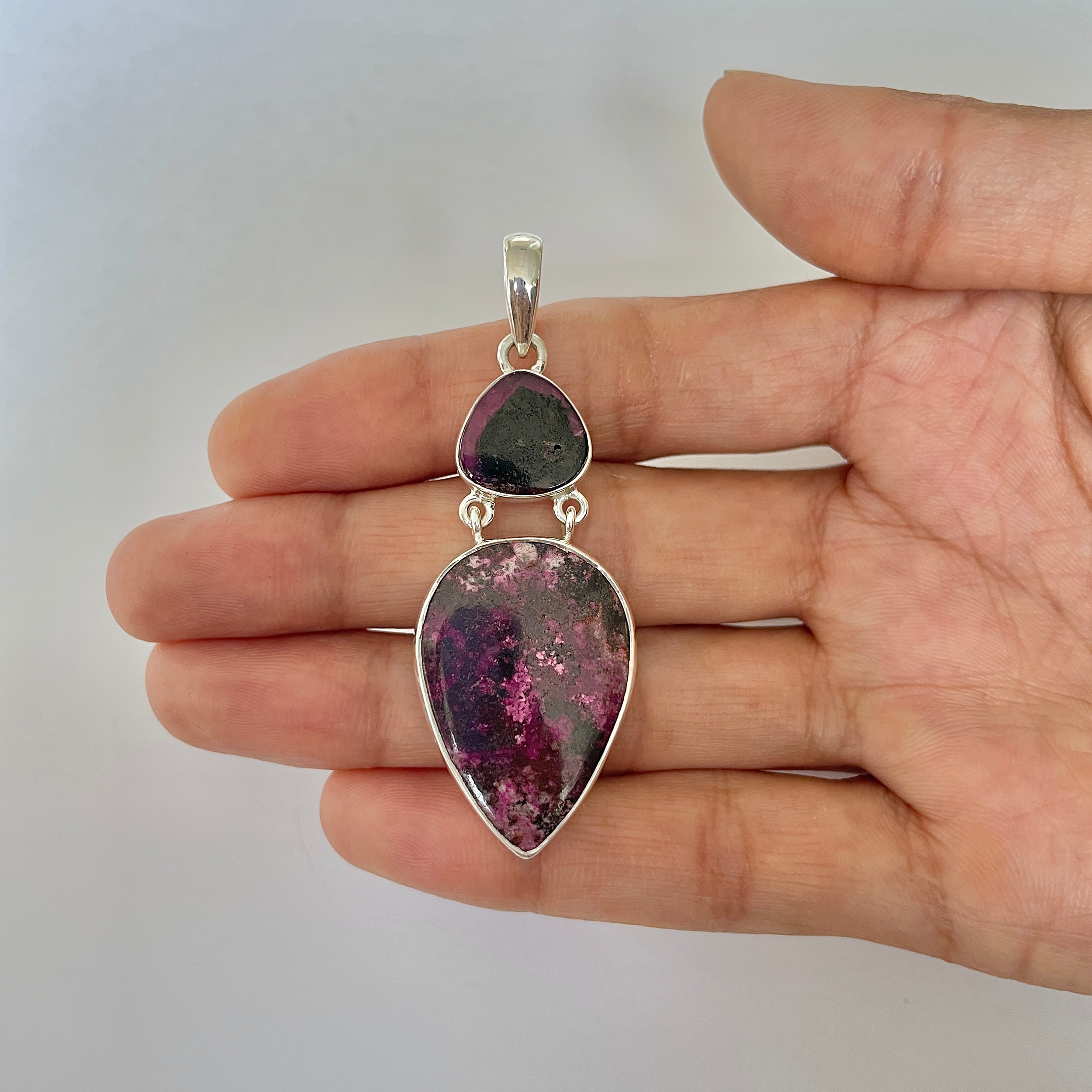 Cobalt Calcite Pendant-(CBC-1-75)