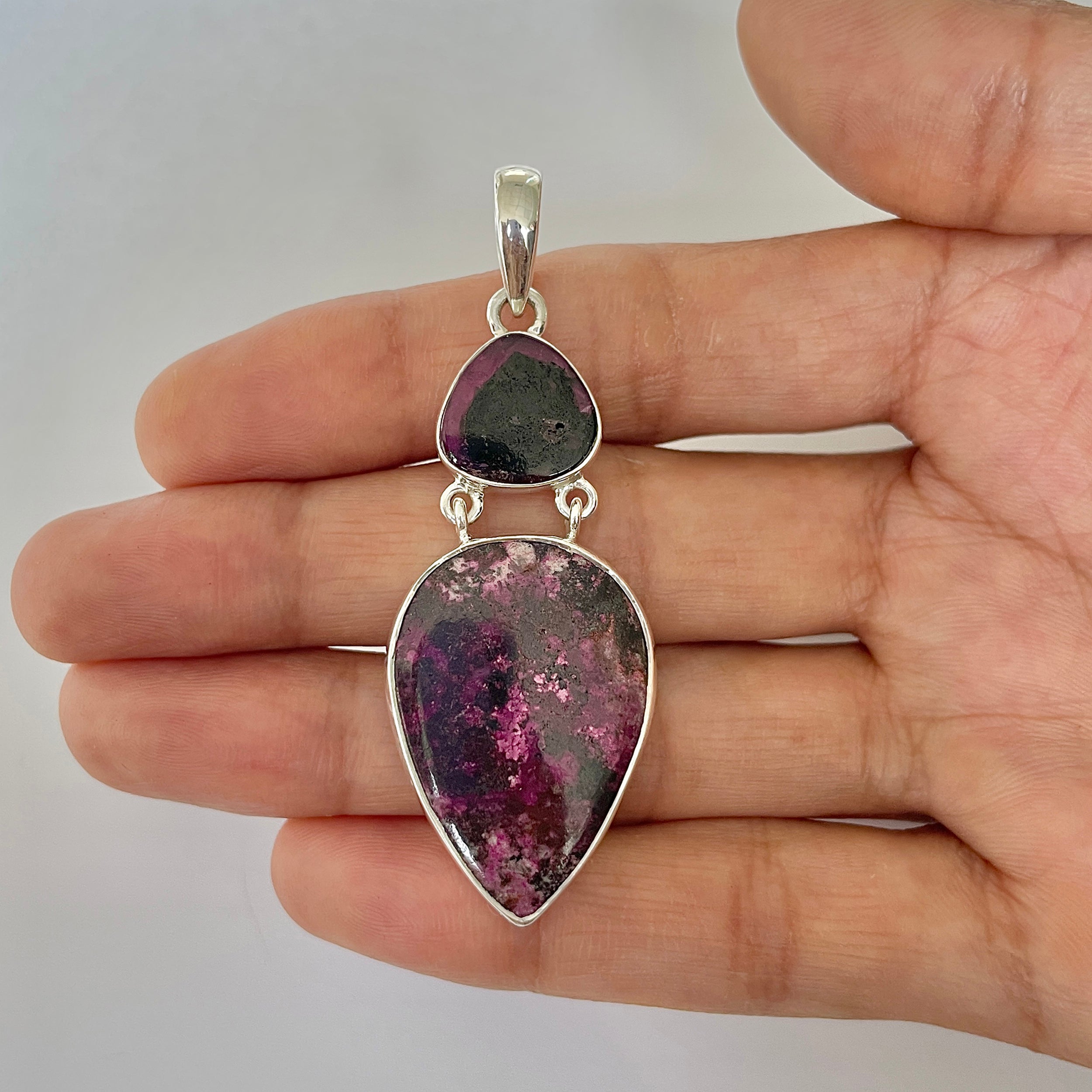 Cobalt Calcite Pendant-(CBC-1-75)
