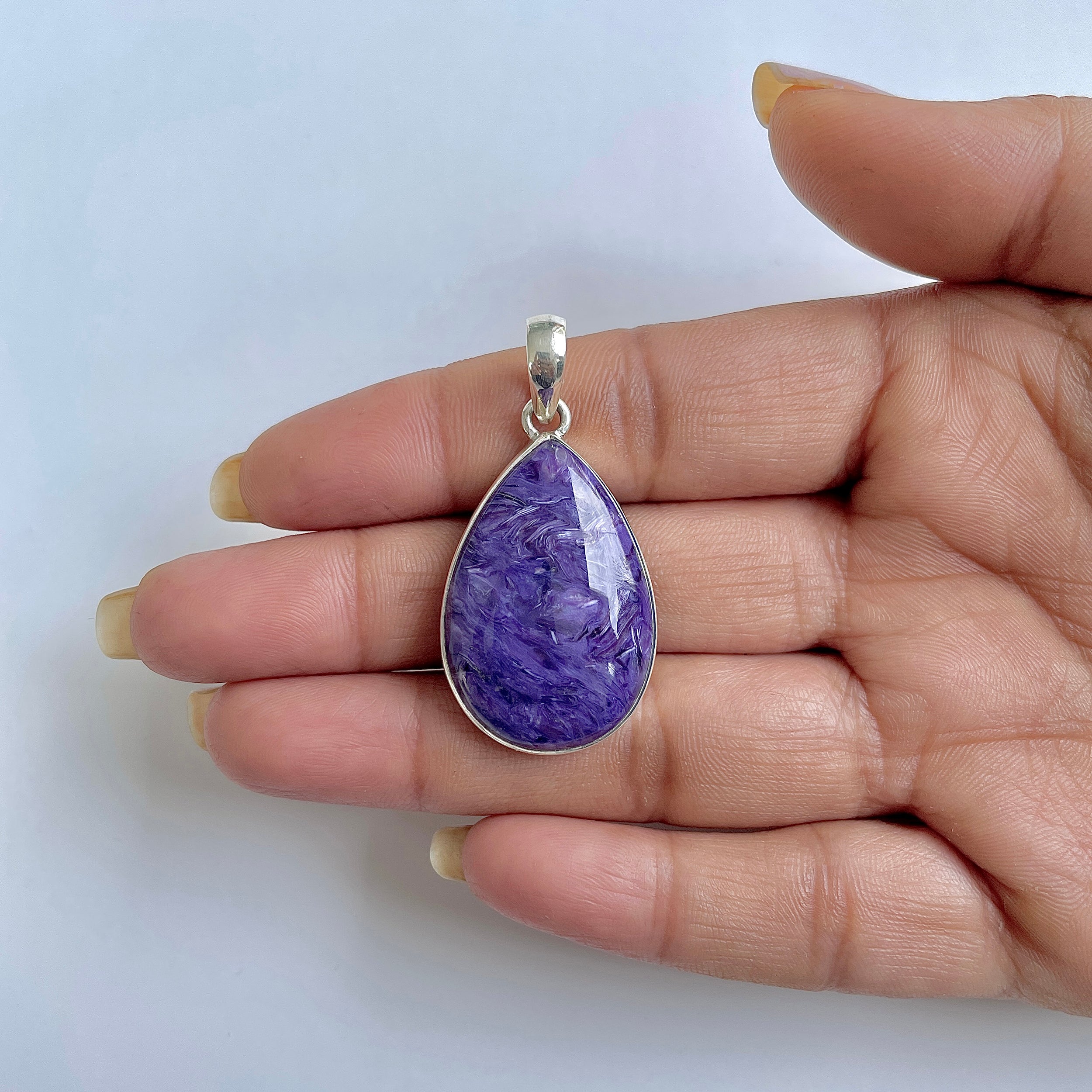 Charoite Pendant-(CHR-1-11)