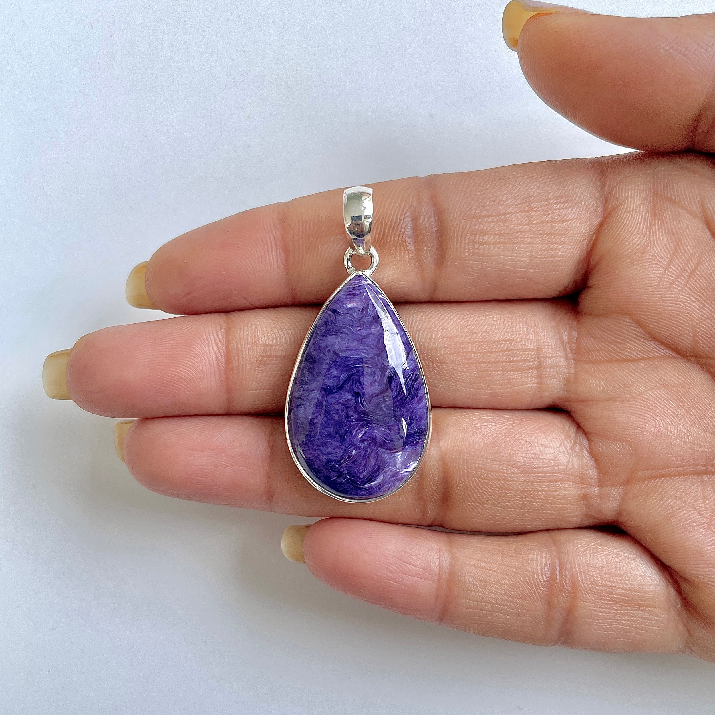 Charoite Pendant-(CHR-1-13)