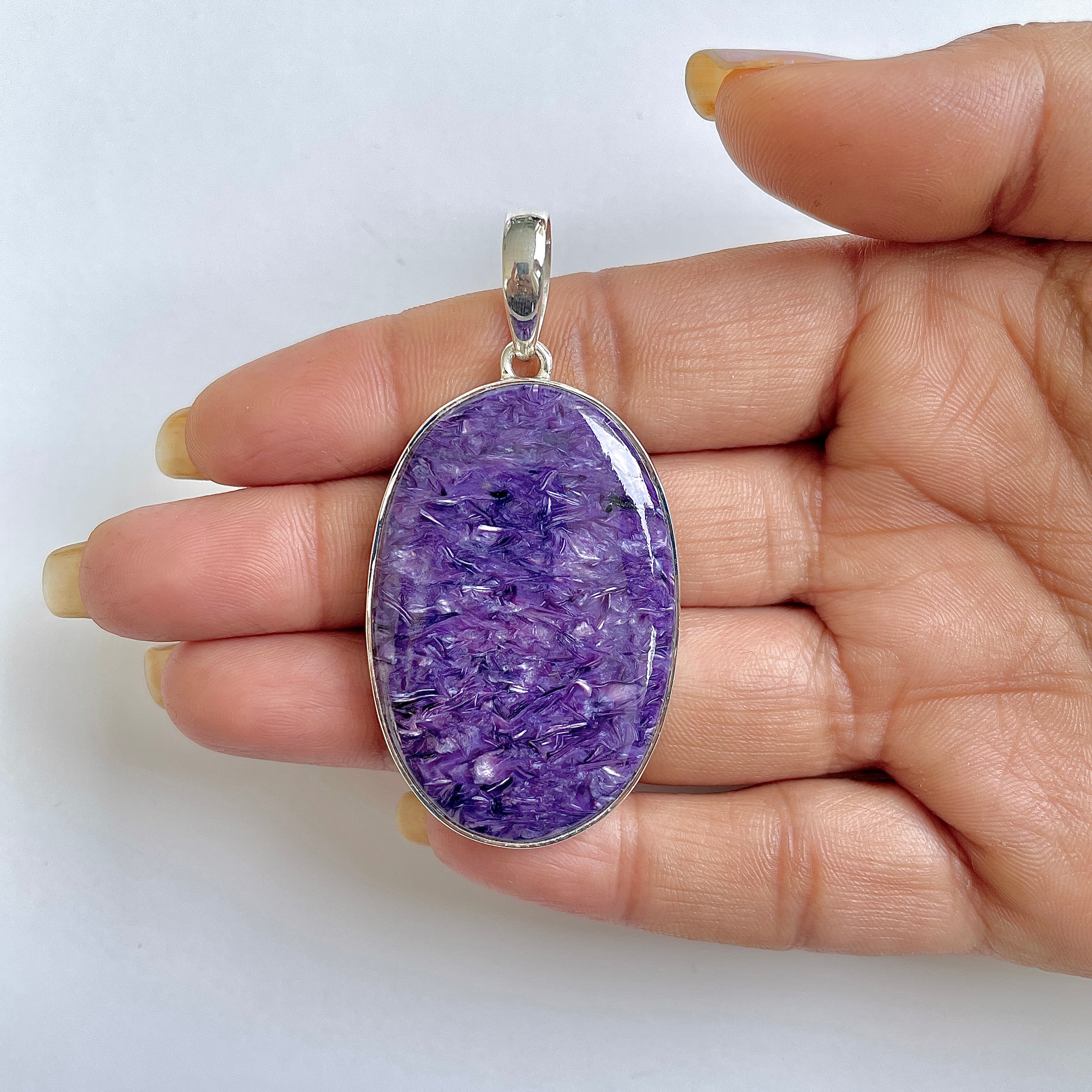 Charoite Pendant-(CHR-1-15)