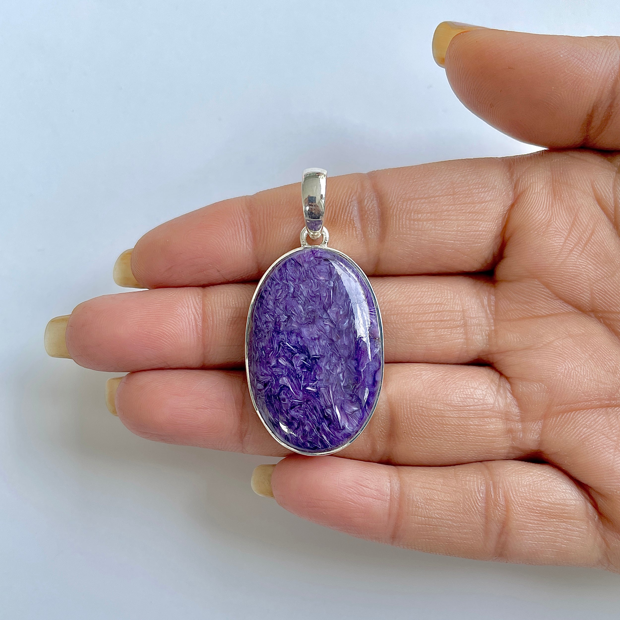 Charoite Pendant-(CHR-1-4)