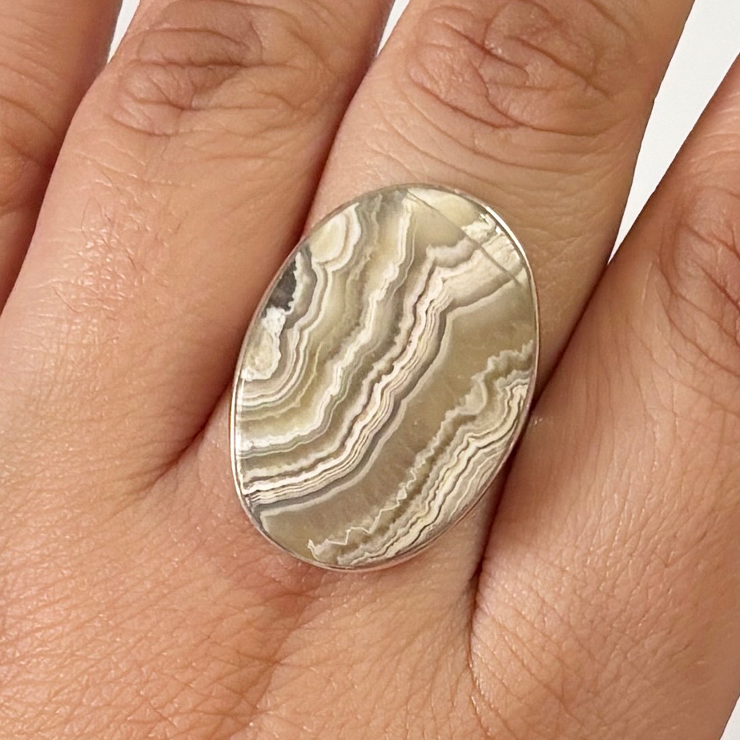 Crazy Lace Agate Ring-(CLA-2-14)