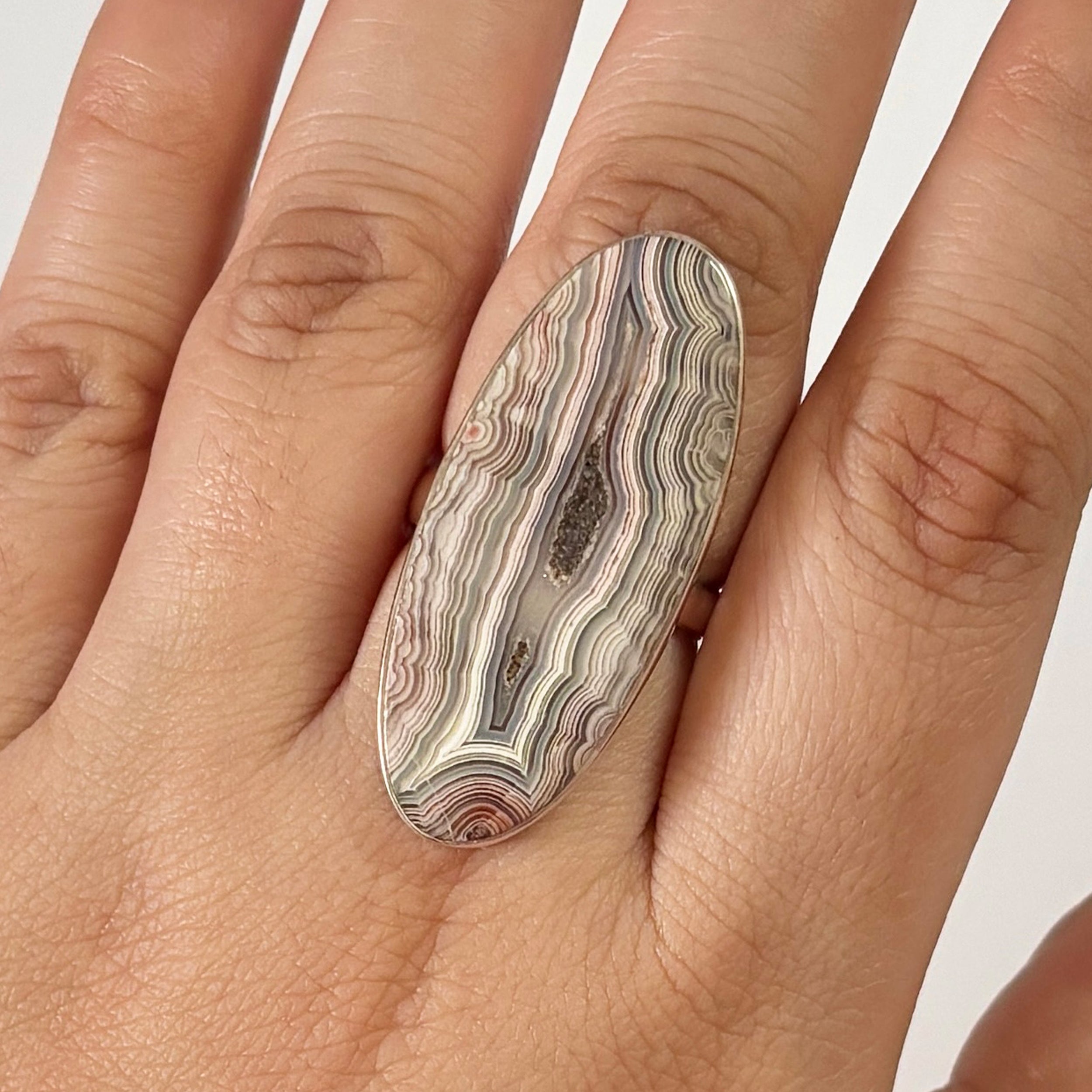 Crazy Lace Agate Ring-(CLA-2-3)