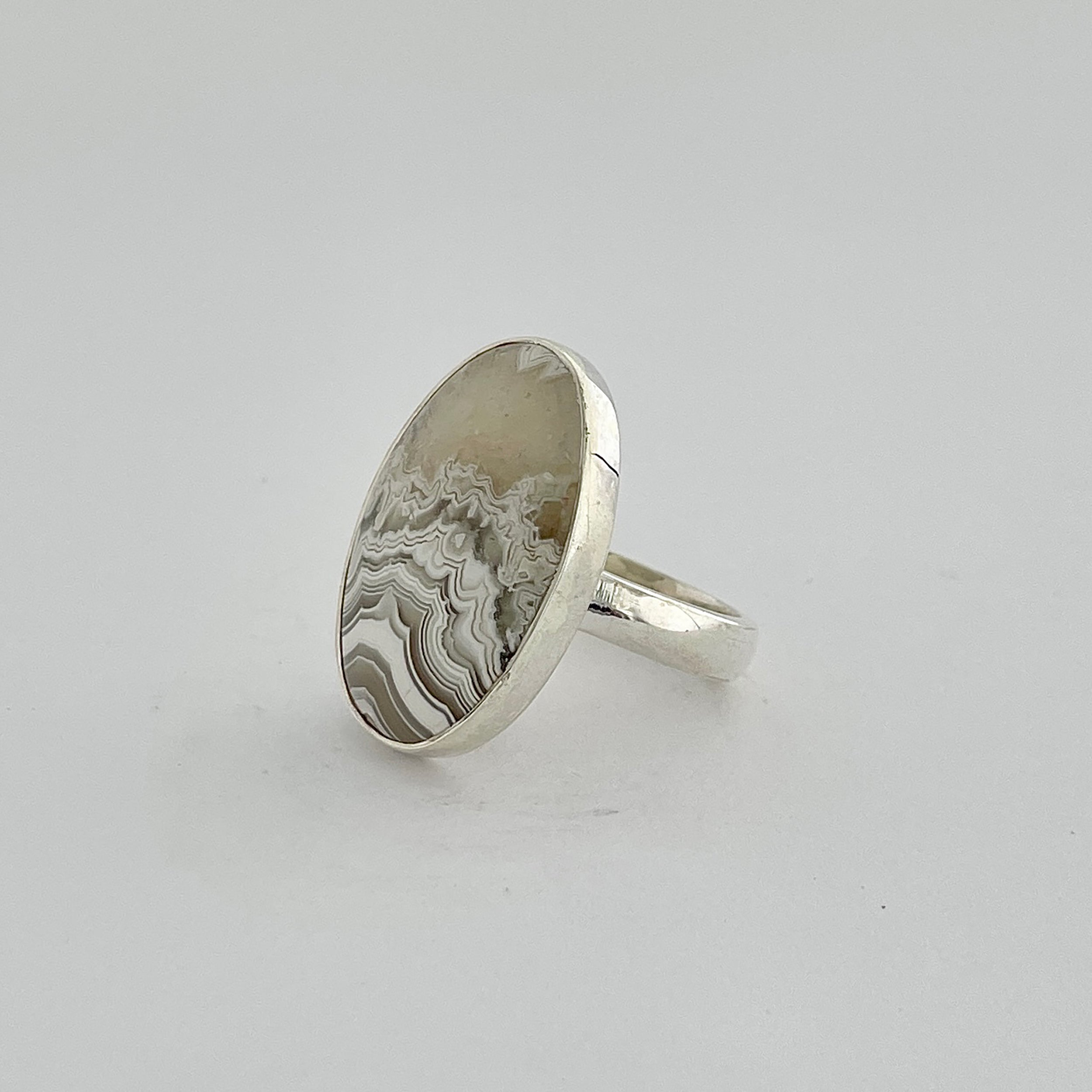 Crazy Lace Agate Ring-(CLA-2-9)