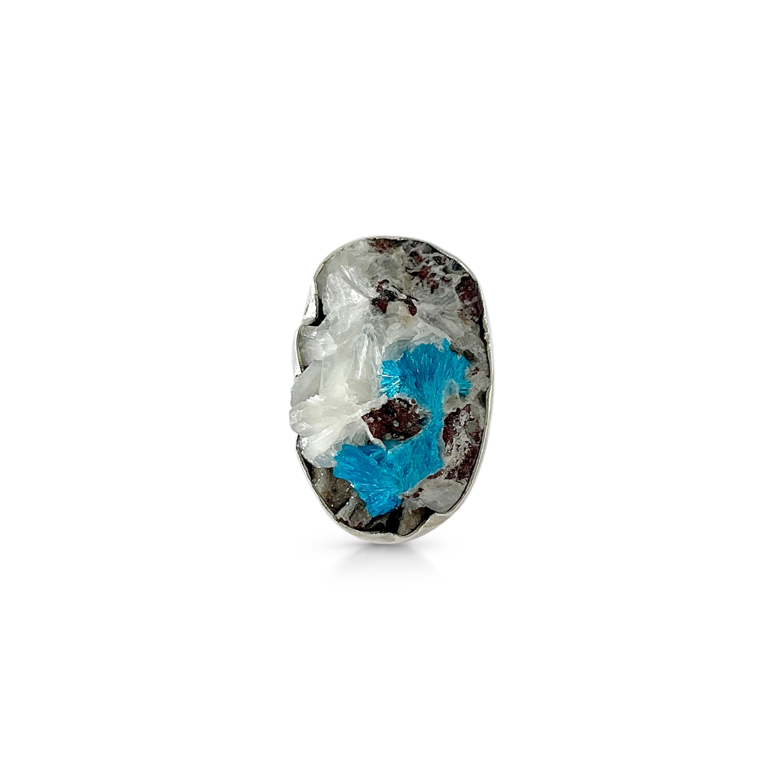 Cavansite Ring-(CVS-2-12)