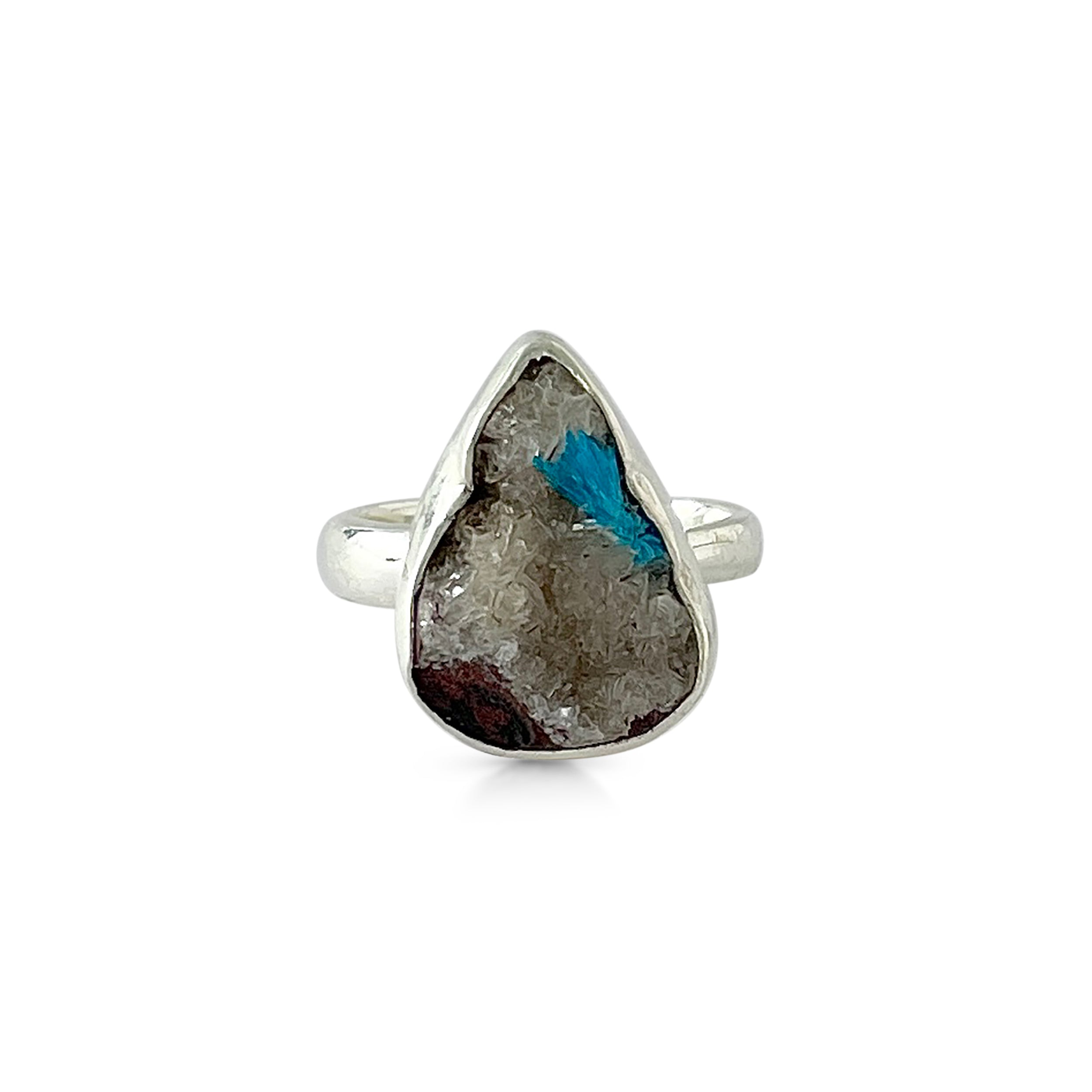 Cavansite Ring-(CVS-2-15)