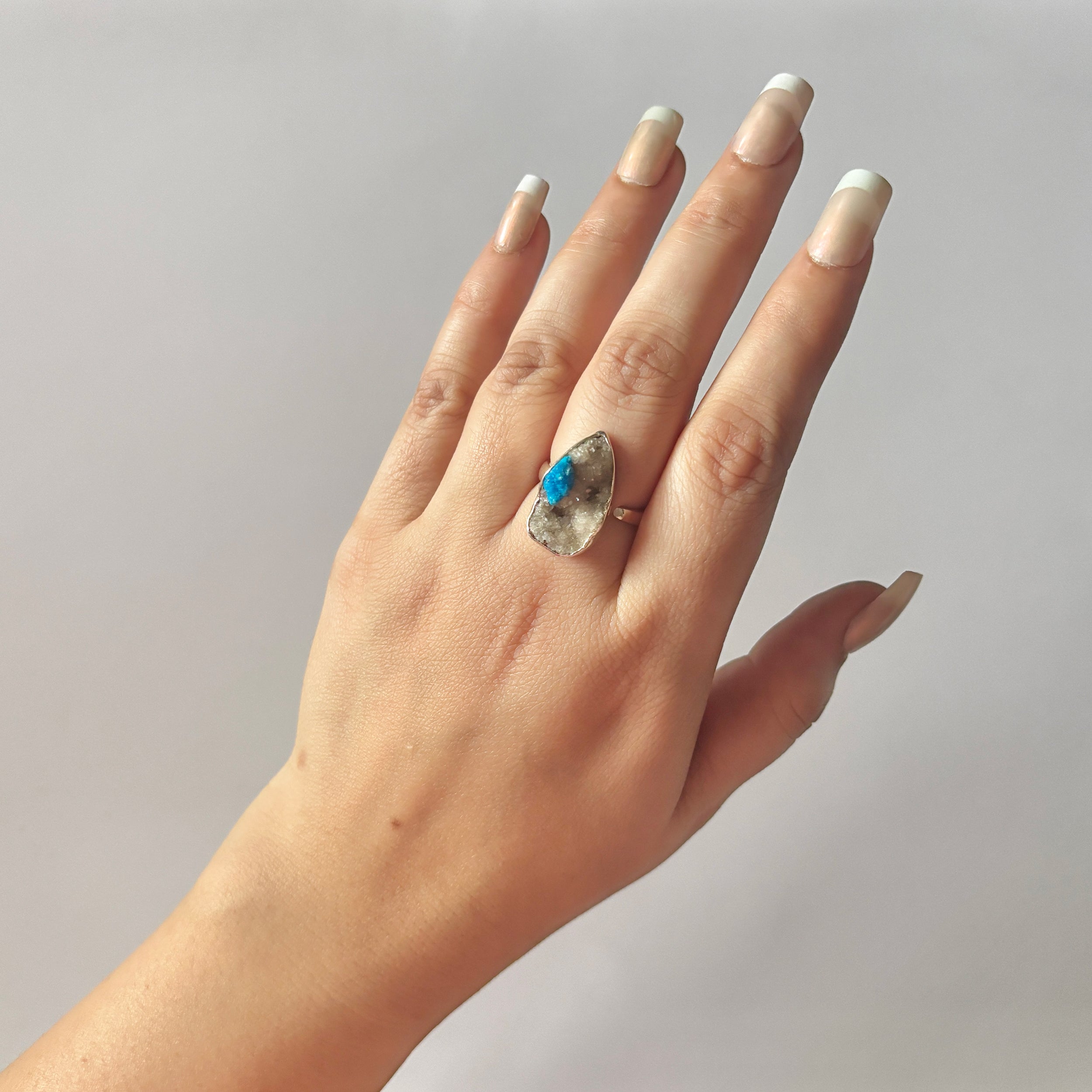 Cavansite Ring-(CVS-2-4)
