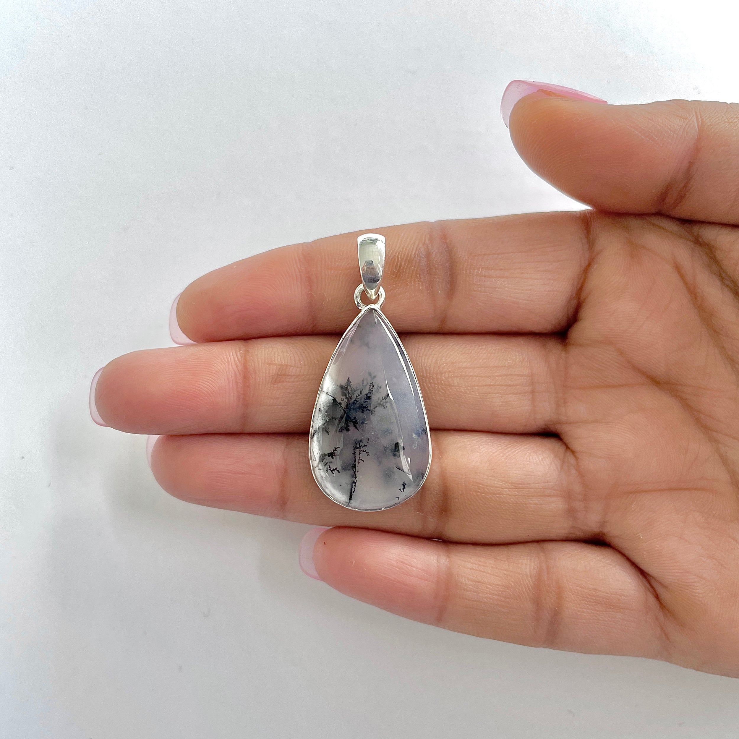 Dendritic Agate Pendant-(DDA-1-5)