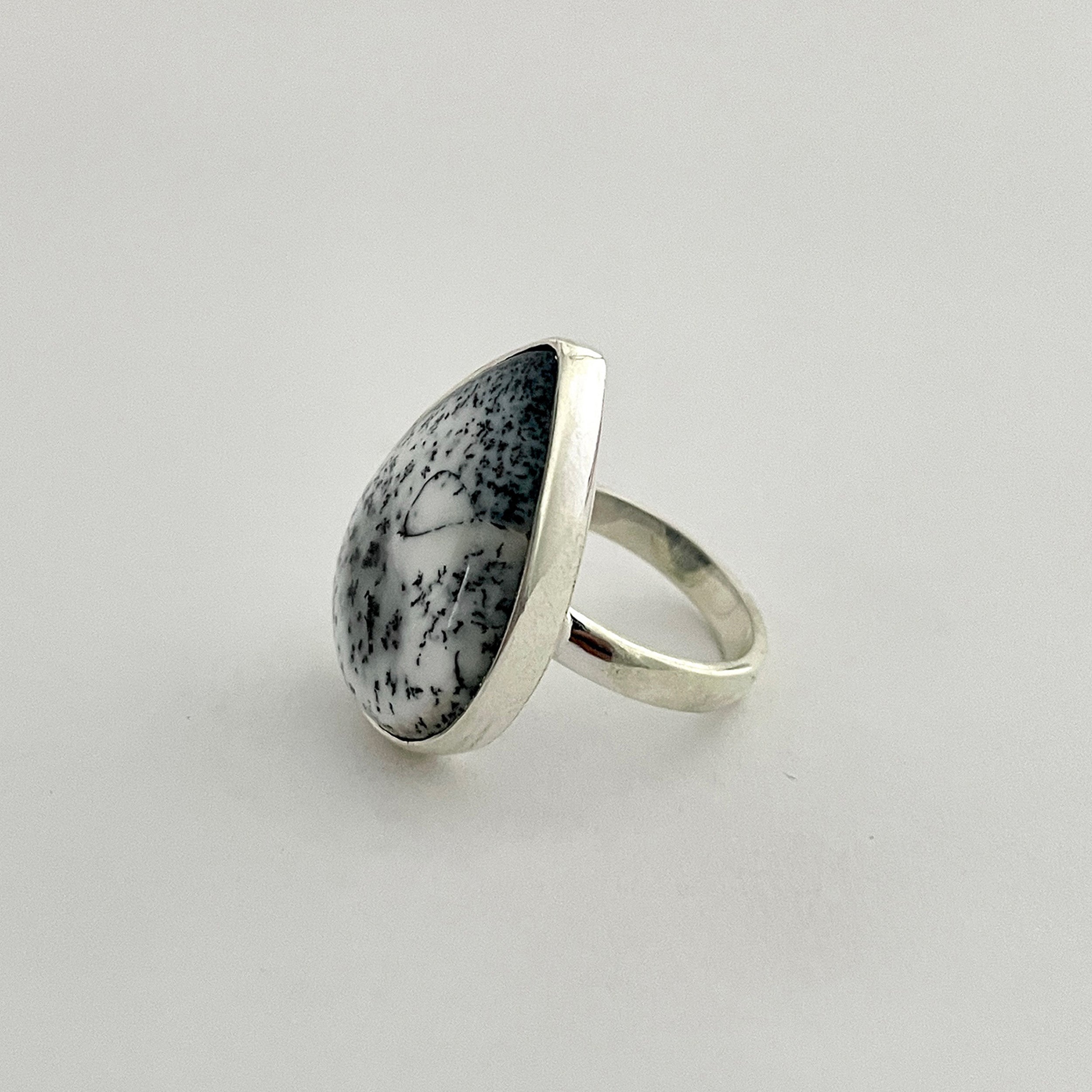 Dendritic Agate Ring-(DDA-2-11)
