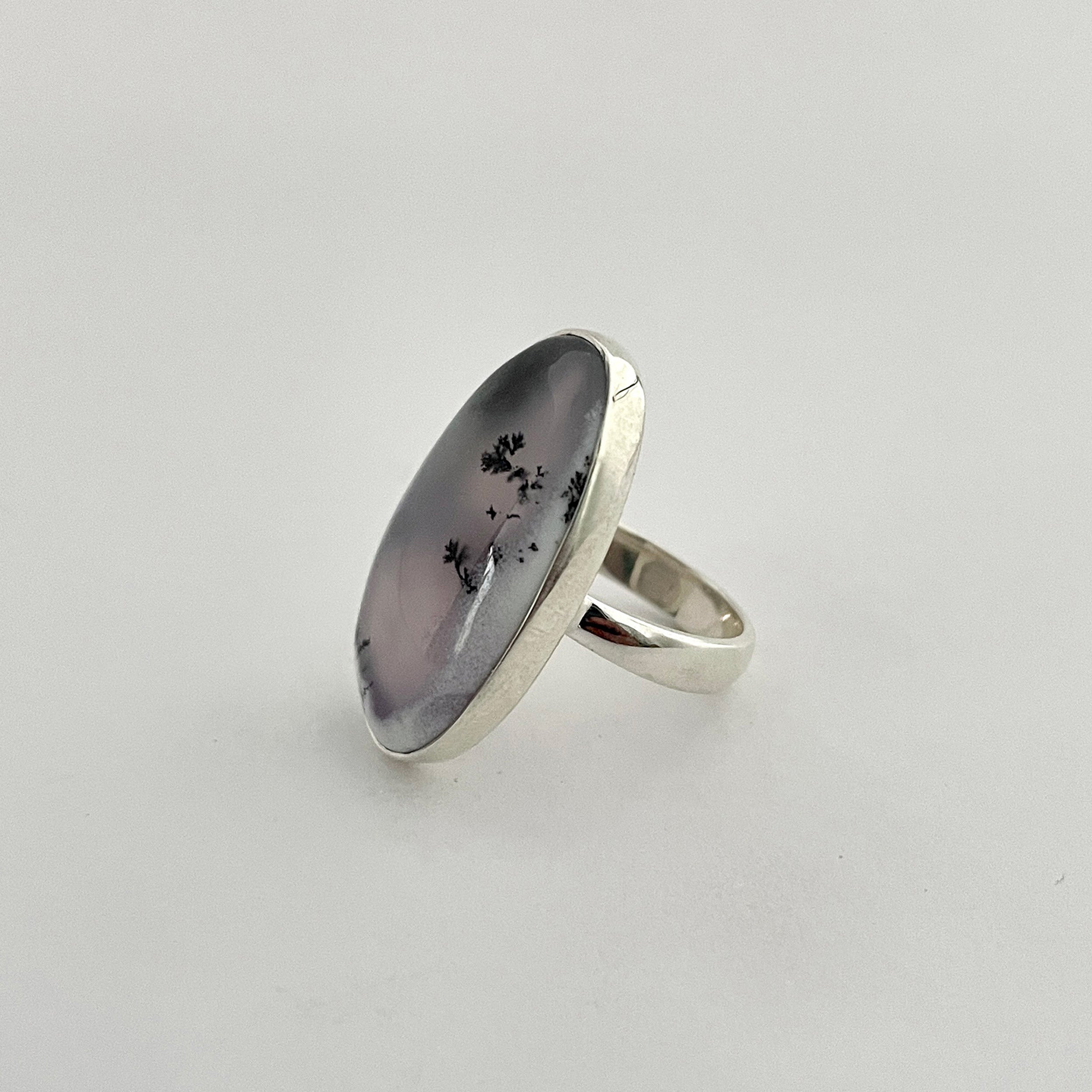 Dendritic Agate Ring-(DDA-2-14)