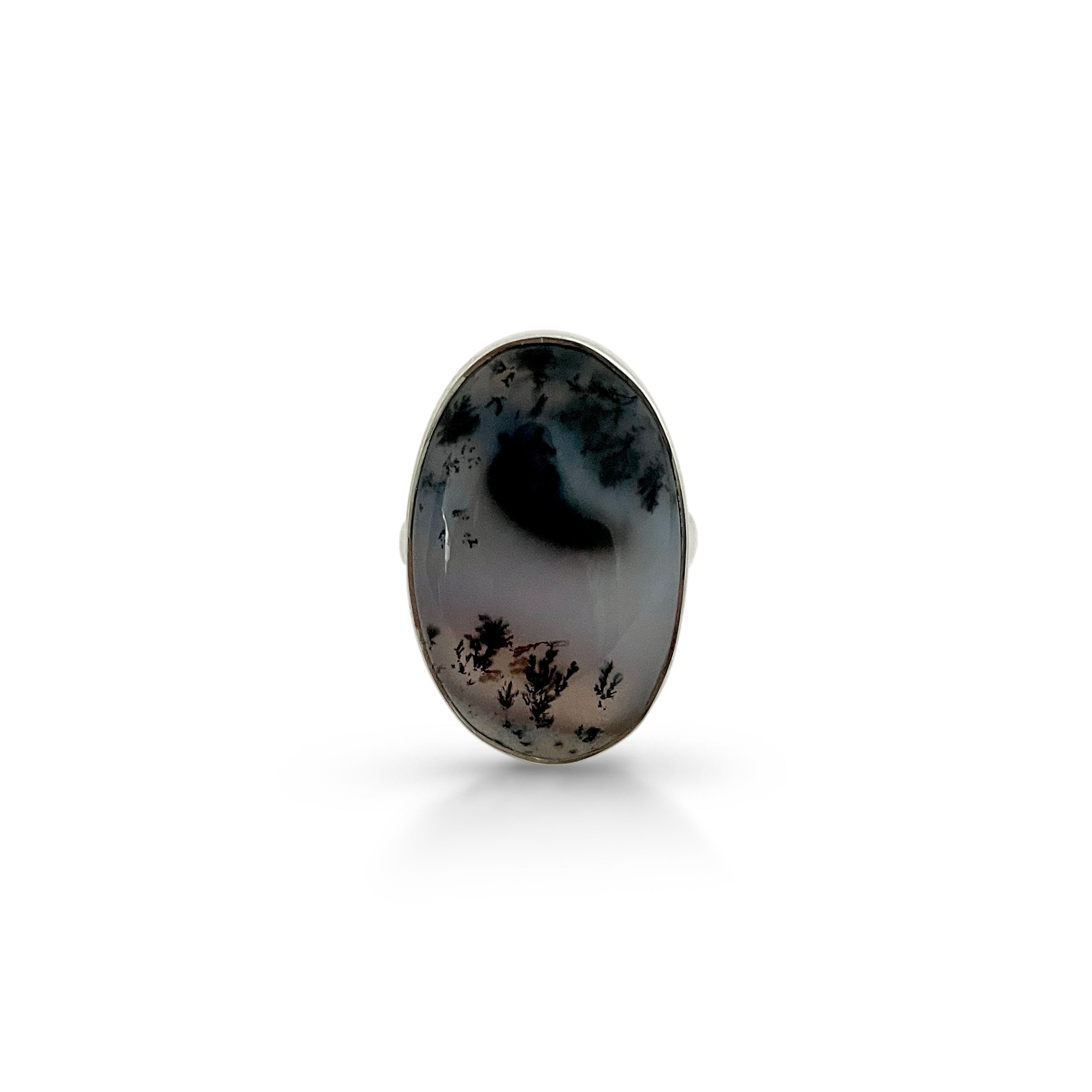 Dendritic Agate Ring-(DDA-2-5)