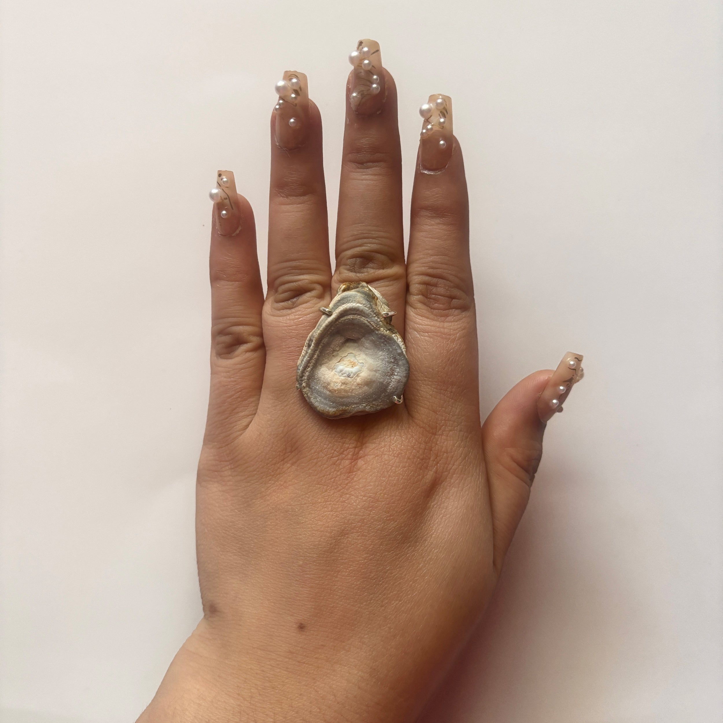 Desert Druzy Ring-(DDZ-2-11)